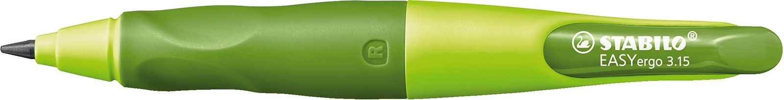Ergonomic Mechanical Pencil EASYergo 3.15 Right Handed Green With Sharpener