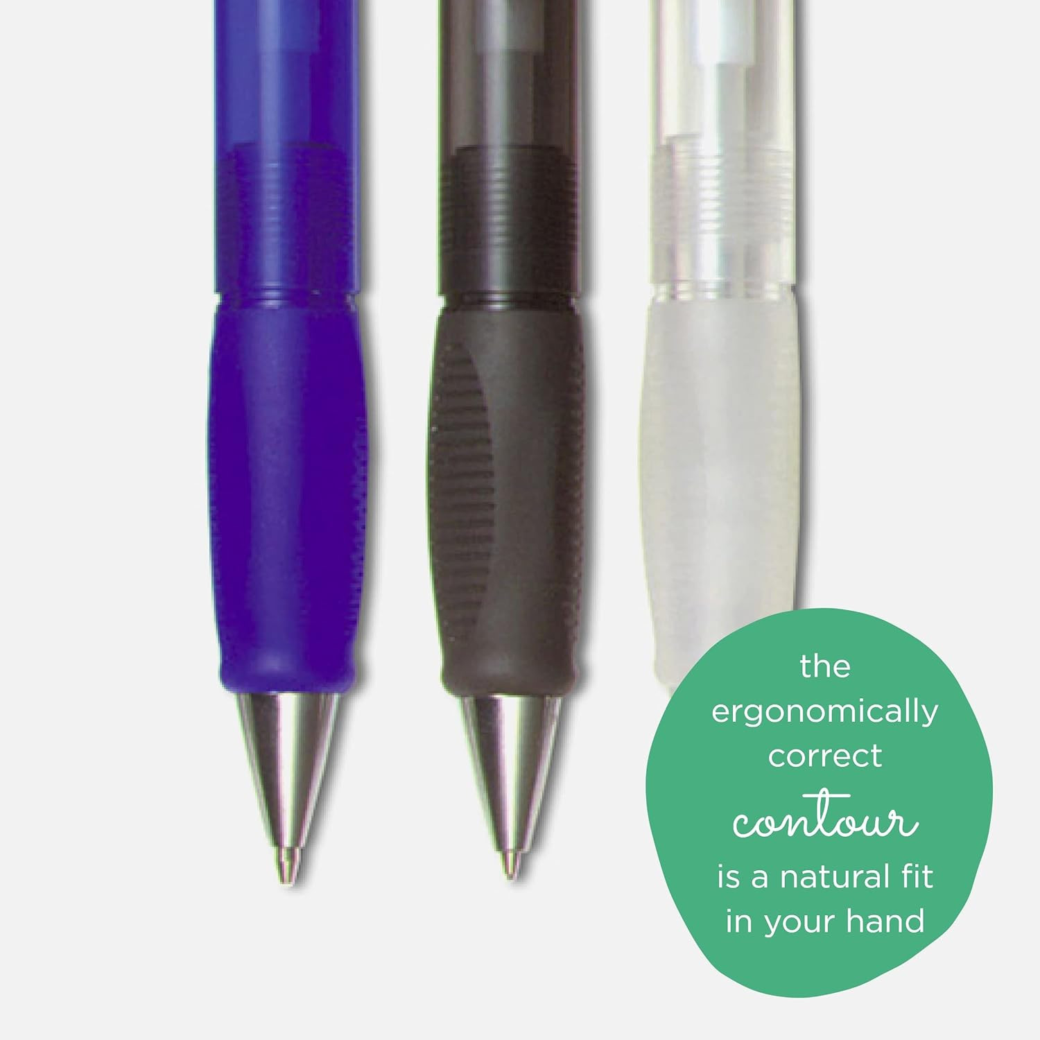 Sumogrip Pencil with Comfort Grip – 0.9 Mm Ergonomic Mechanical Pencil – Clear