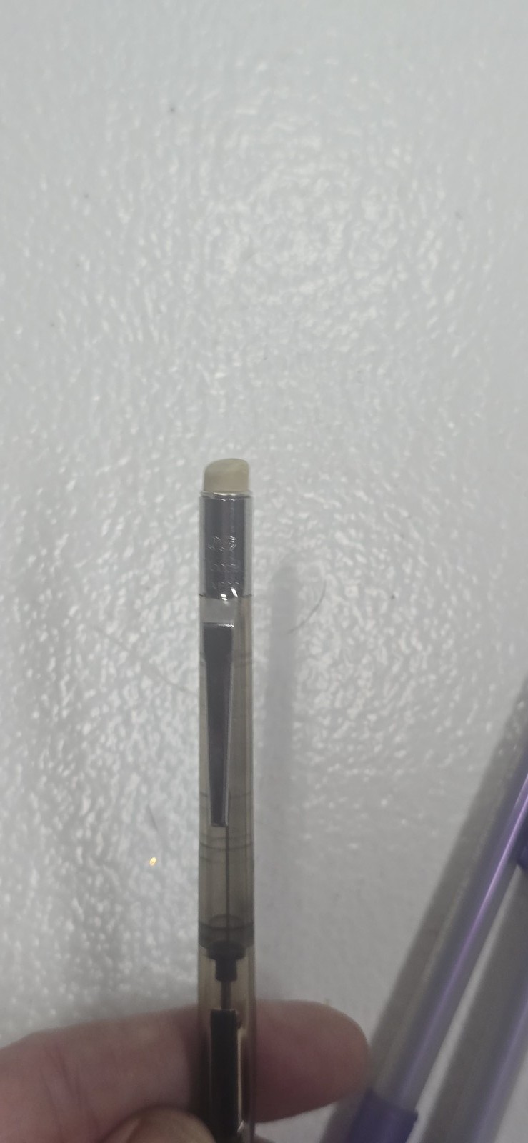 Lot of 3 Paper Mate Z-Grip Mechanical Pencils 0.9mm Purple & Pentel Clear Gray
