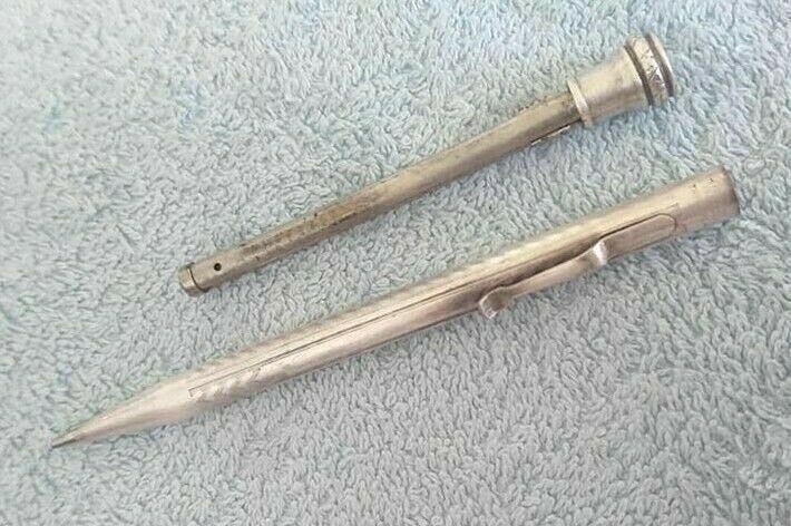 🔴Vintage WAHL EVERSHARP Triple SILVER Plated Mechanical Pen🔴