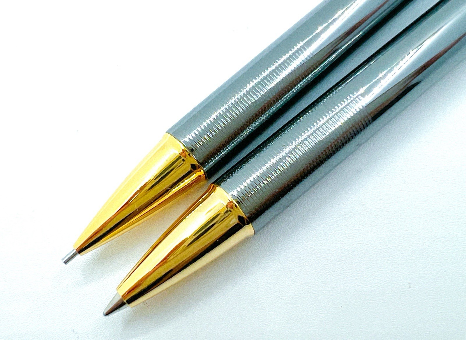 NOS Platinum Sliding Sleeve Mechanical Pencil 0.5mm Sliding Sleeve Ballpoint Pen