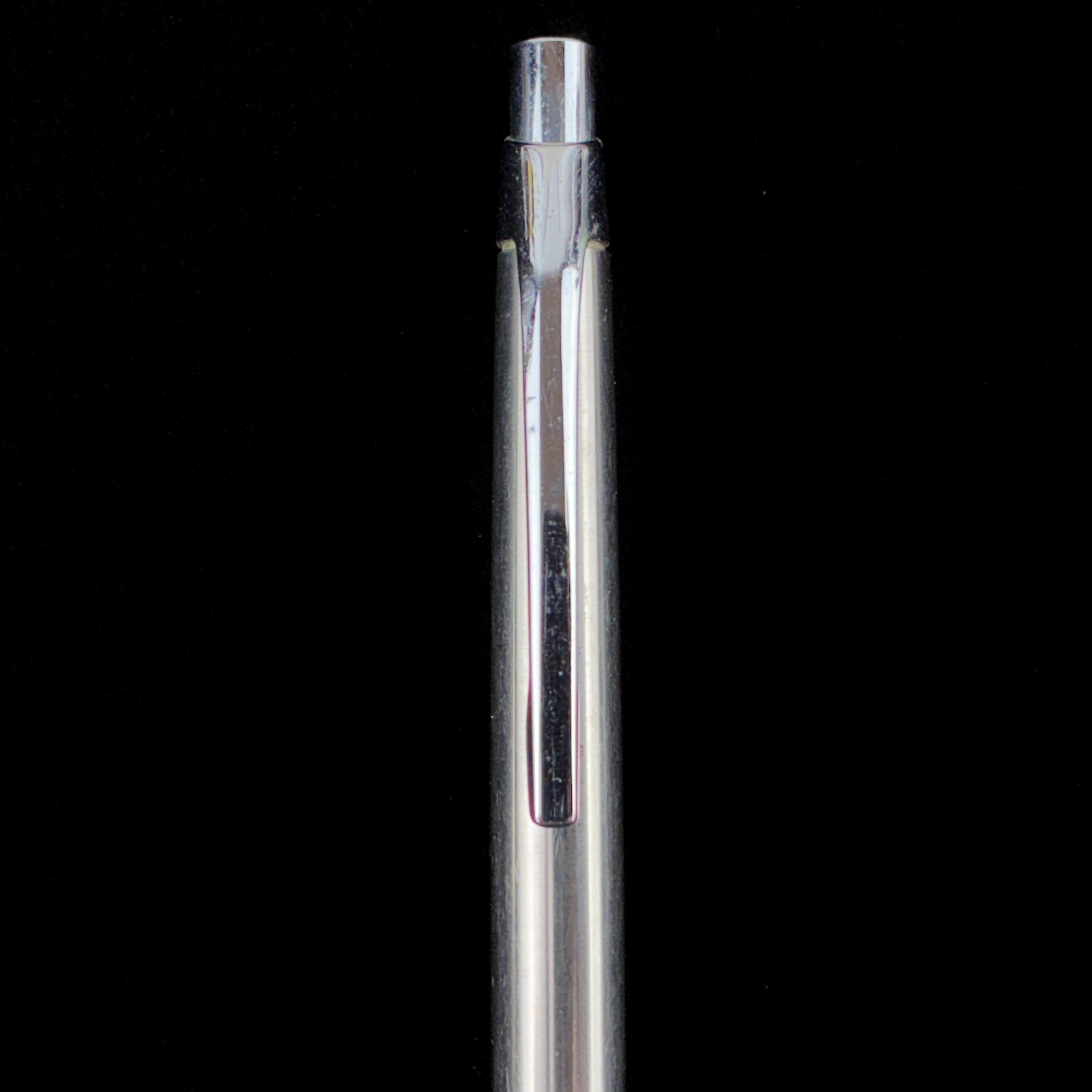 Vintage Pilot Young Gentleman Double Knock Silver 0.5mm Mechanical Pencil Japan
