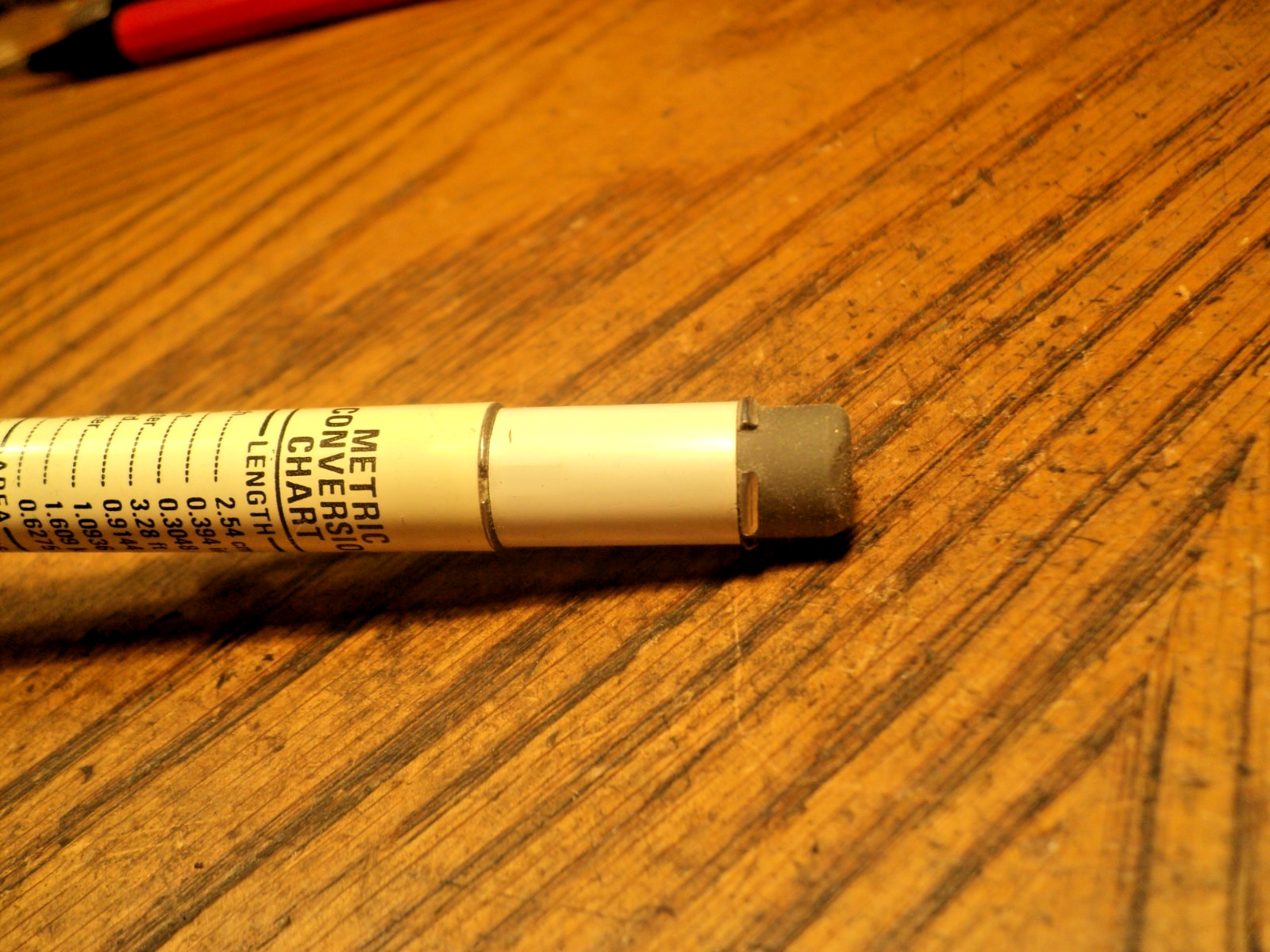 Vintage Autopoint Mechanical Pencil USS South Works Metric Chart 5-3/4″ Long