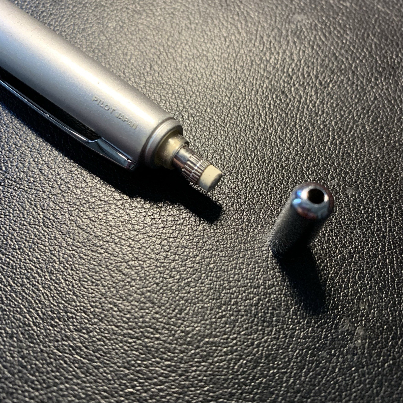 Pilot Dr. Grip Mechanical Pencil Shaker 0.5mm Gray Silver Works