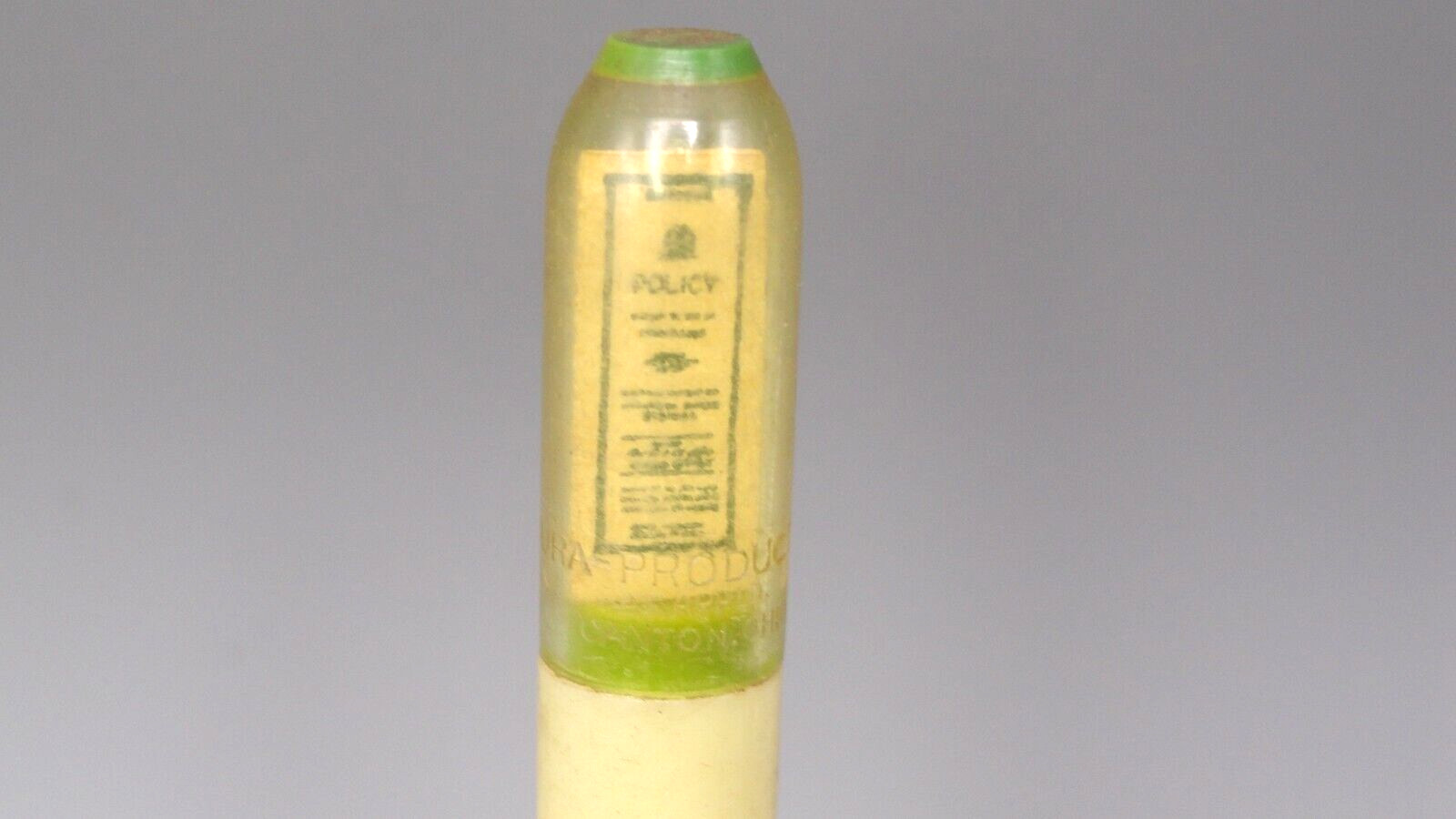 Vintage National Union Fire Insurance Company Pittsburgh Mechanical Twist Pencil