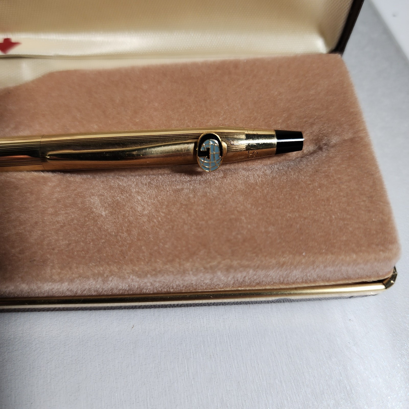 Cross 0.5mm 10K Gold Filled Vintage Mechanical Pencil W/ Case Needs Lead Works