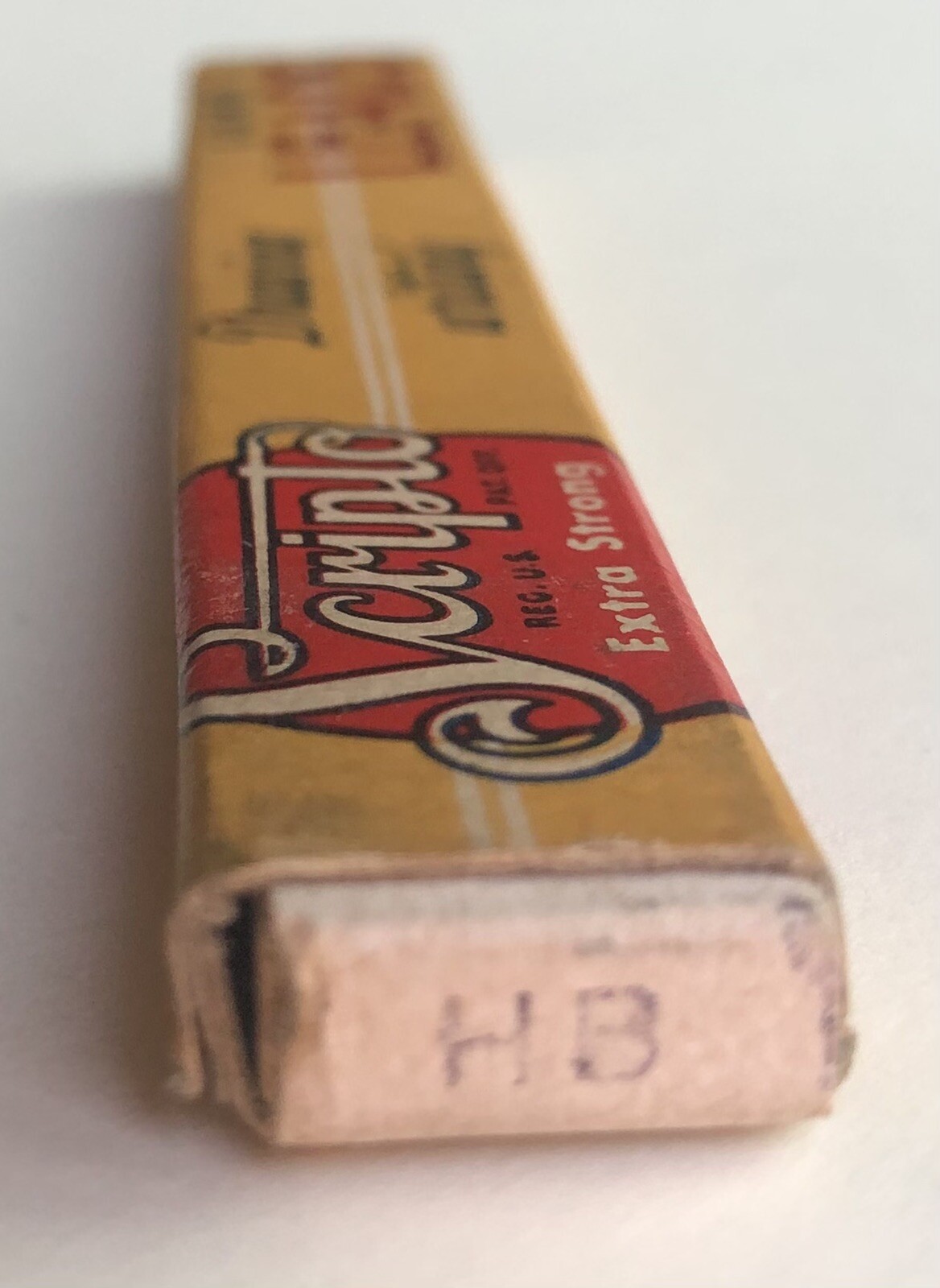 Vintage Scripto HB 1.18mm Long Strong Mechanical Pencil Lead NOS 6 Pack USA