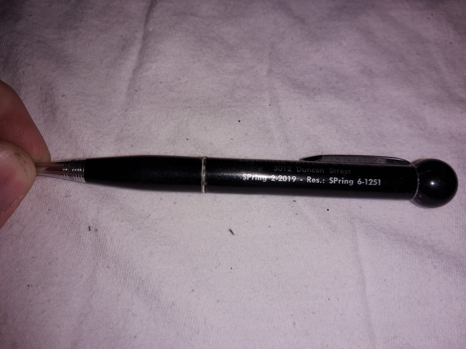 Vintage Ritepoint Louisville Pattern Engineering 8 Ball Pen Mechanical Pencil KY