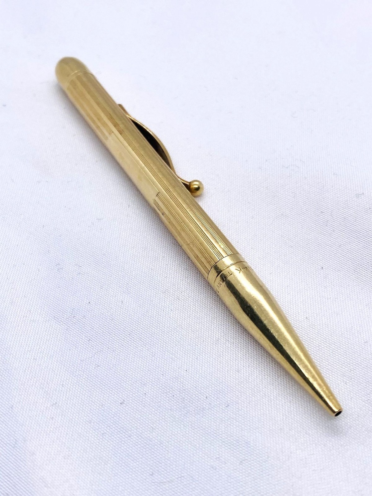 Tiffany & Co 14K Twist Mechanical Pencil Pocket Pencil 4″