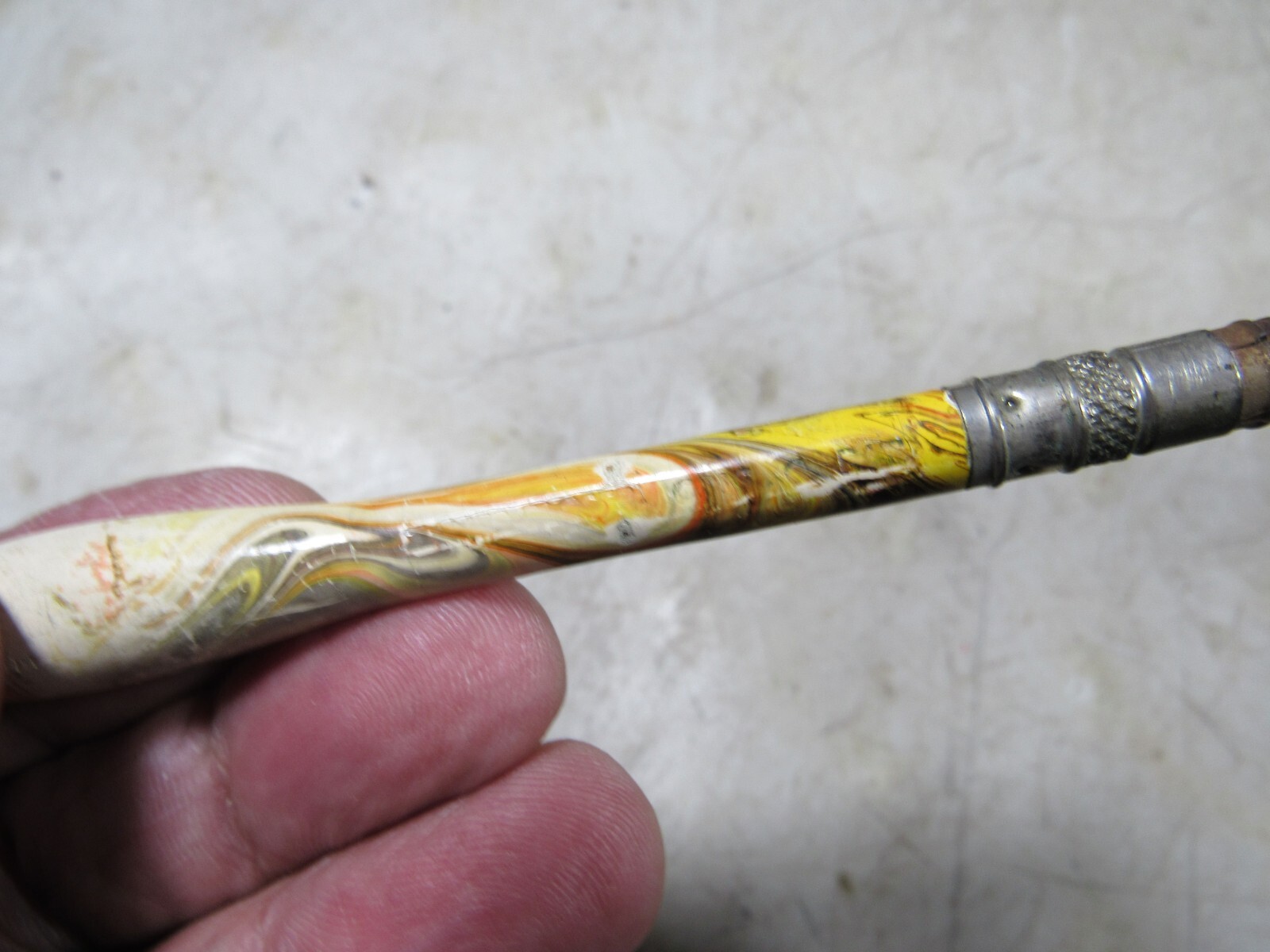 Vintage/Antique Zaner-Bloser Wooden Multicolor Design Mechanical Pencil Works
