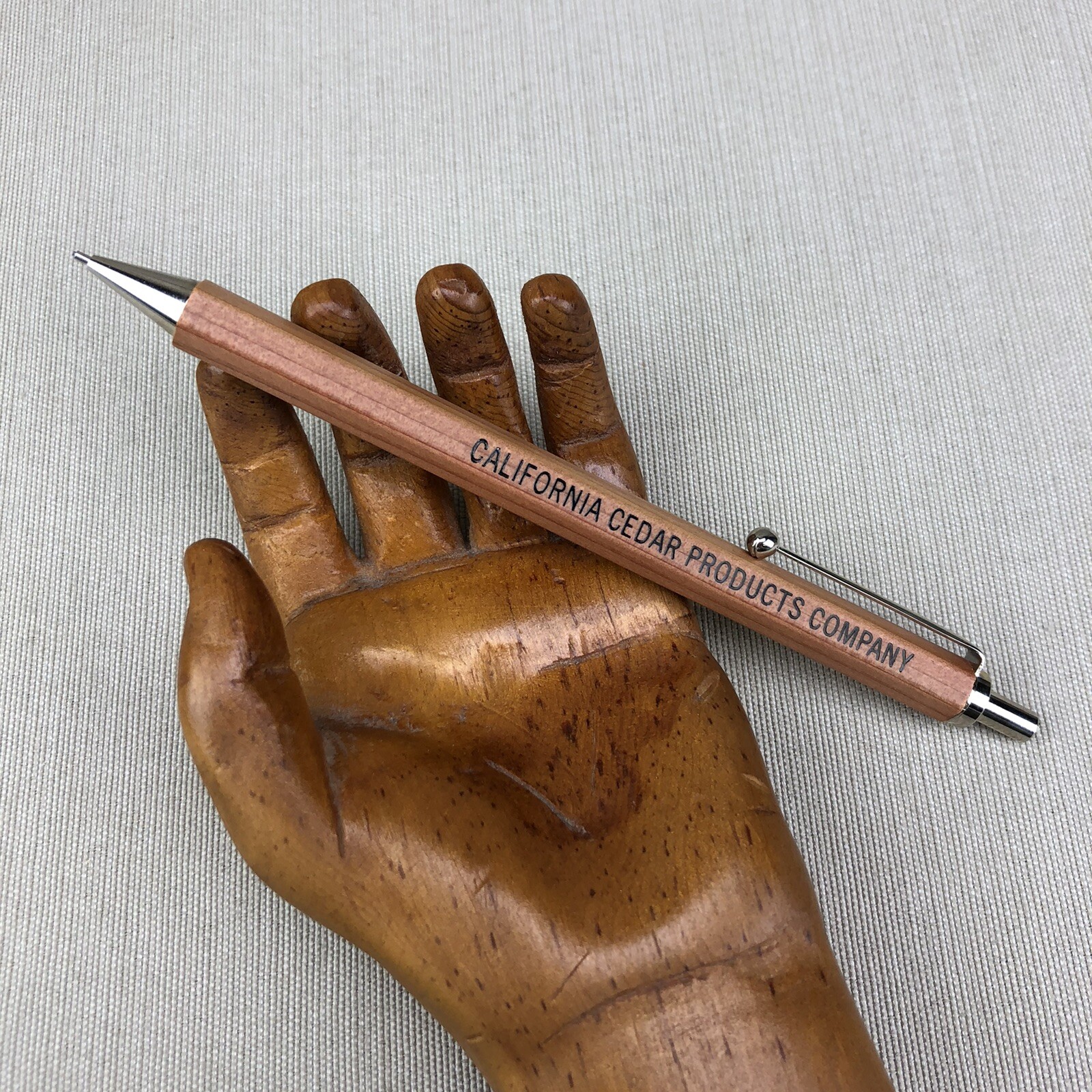CalCedar Wood Cased Mechanical Pencil California Cedar Limited Sample Run