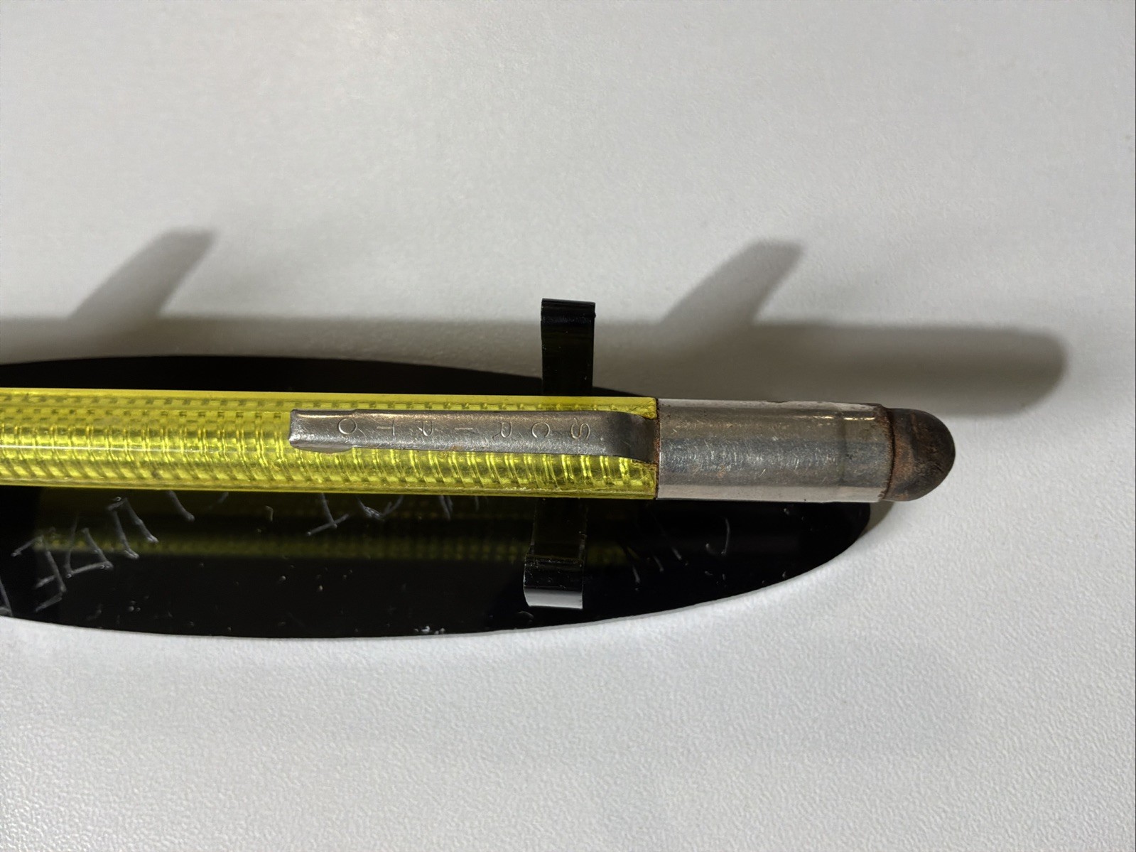 VTG Scripto K780 Mechanical Pencil Yellow Translucent