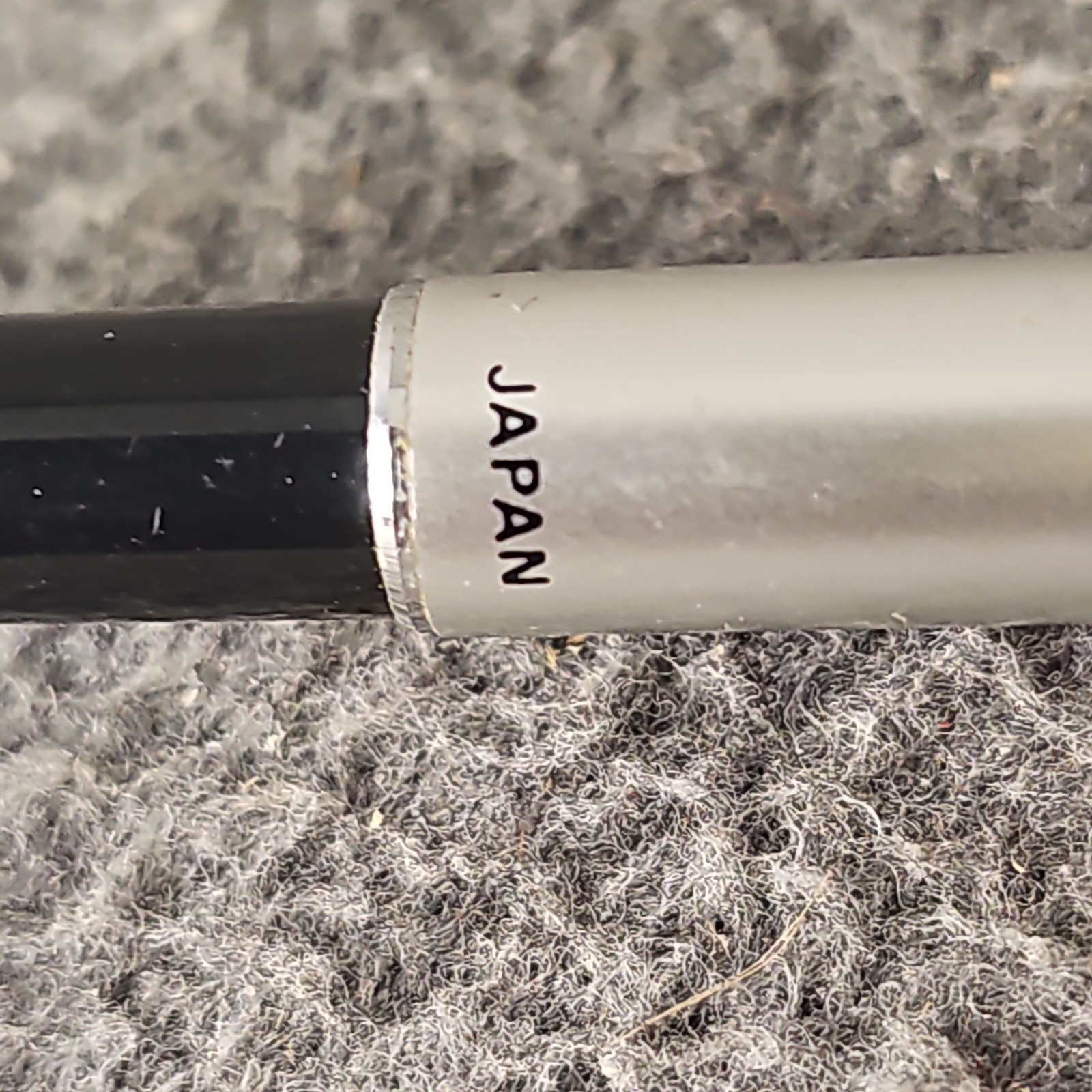 Vintage Pentel 3 Mechanical Pencil 0.3mm Black Silver Pencil Made Japan