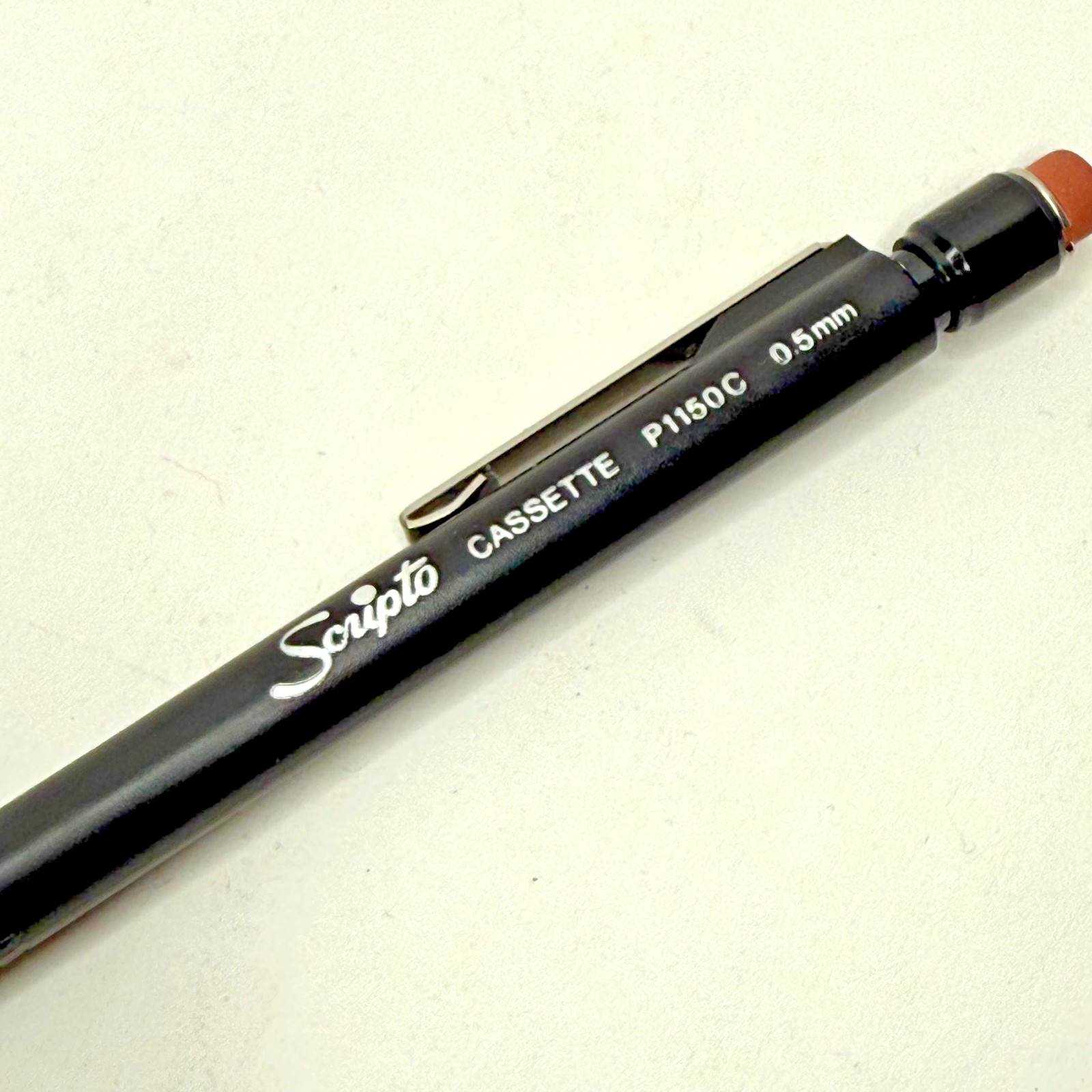 Scripto Cassette P1150C 0.5mm Mechanical Pencil Vintage