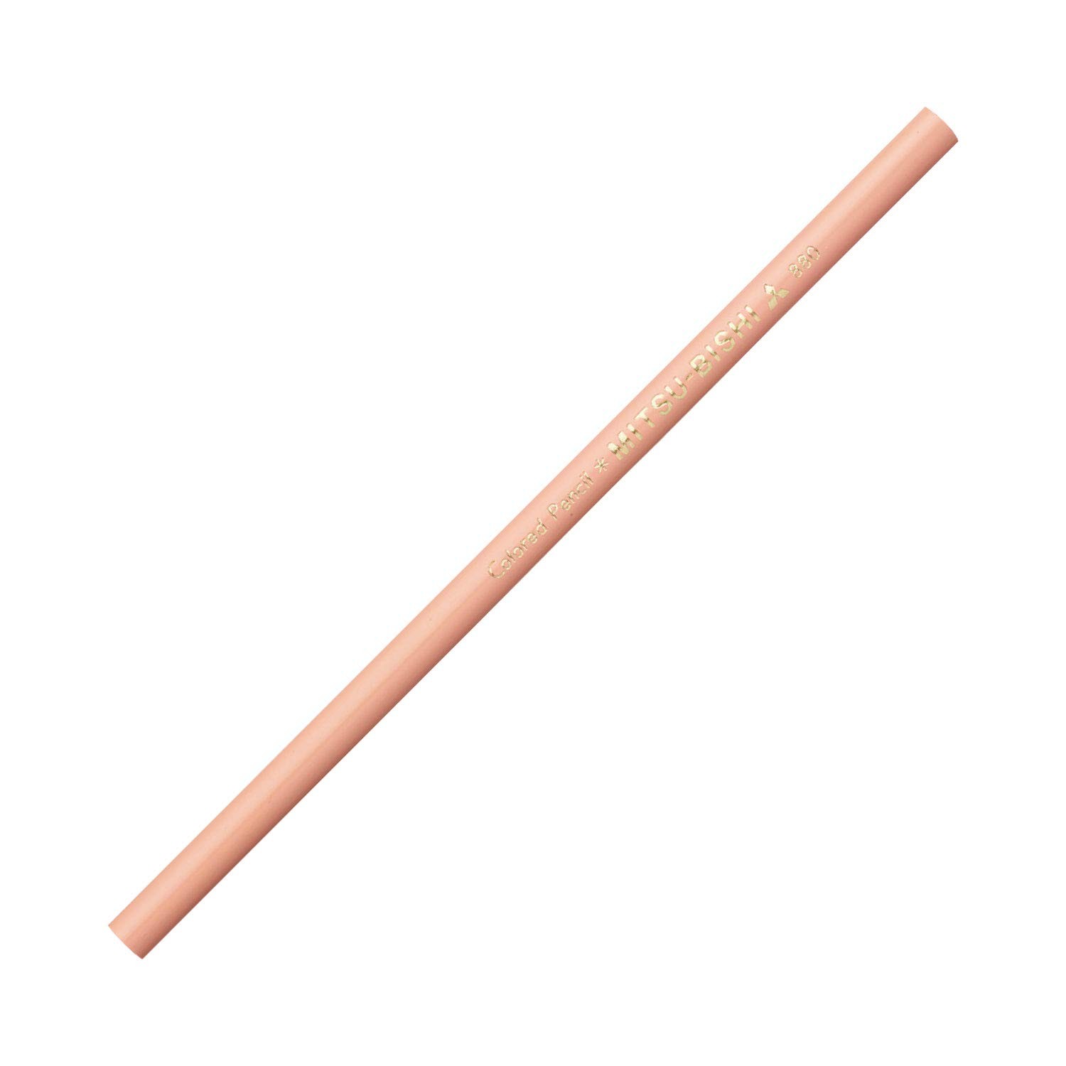 Mitsubishi Pencil Color Pencil 880 Single Color Light Orange, 1 Piece, K880.54