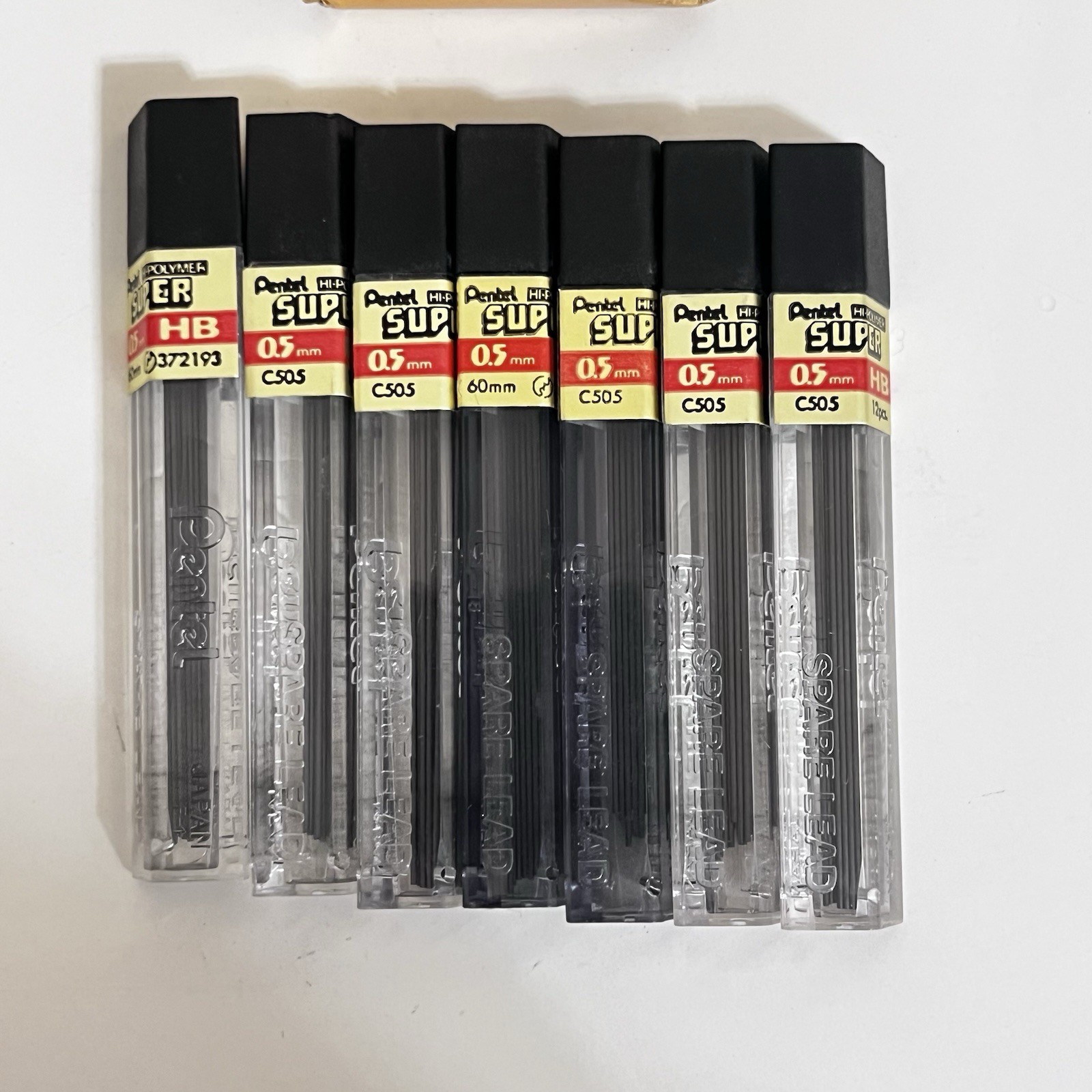 Vintage Pentel and Fineline Mechanical Pencil Lead & Eraser Refills Lot