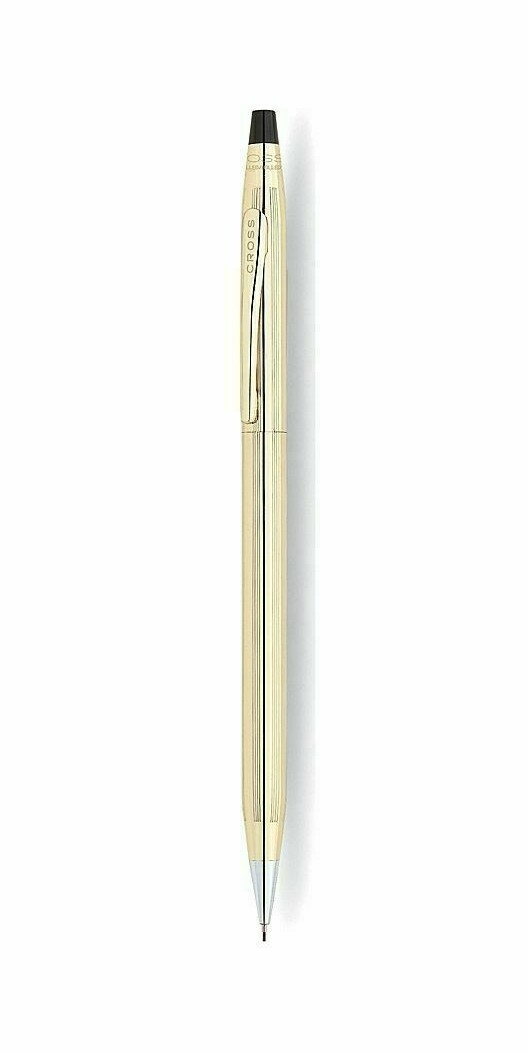 Cross Century Classic Pencil 10K Gold 0.9 mm Pencil New In Box Made In Usa