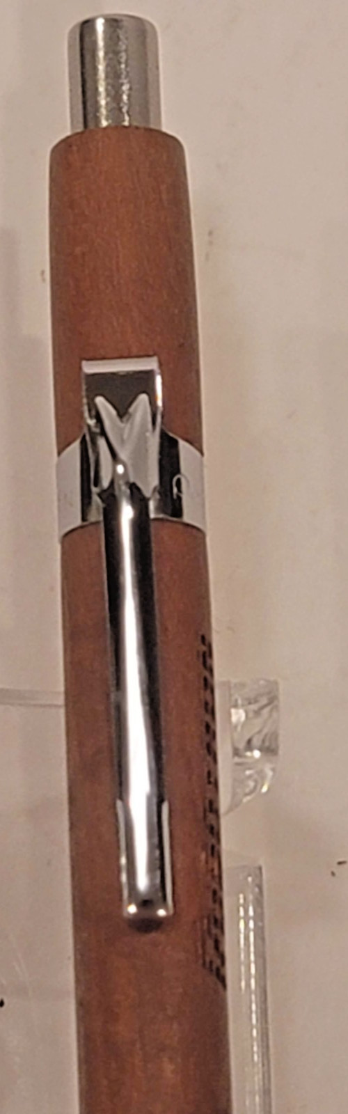 Hand Crafted Pentel 0.3mm Mechanical Pencil with Round Wood Barrel with Lead