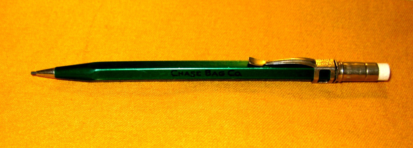 VTG. 5 1/4″ LONG GREEN SCRIPTO MECHANICAL PENCIL 4-47 W/NO ADVERTISING