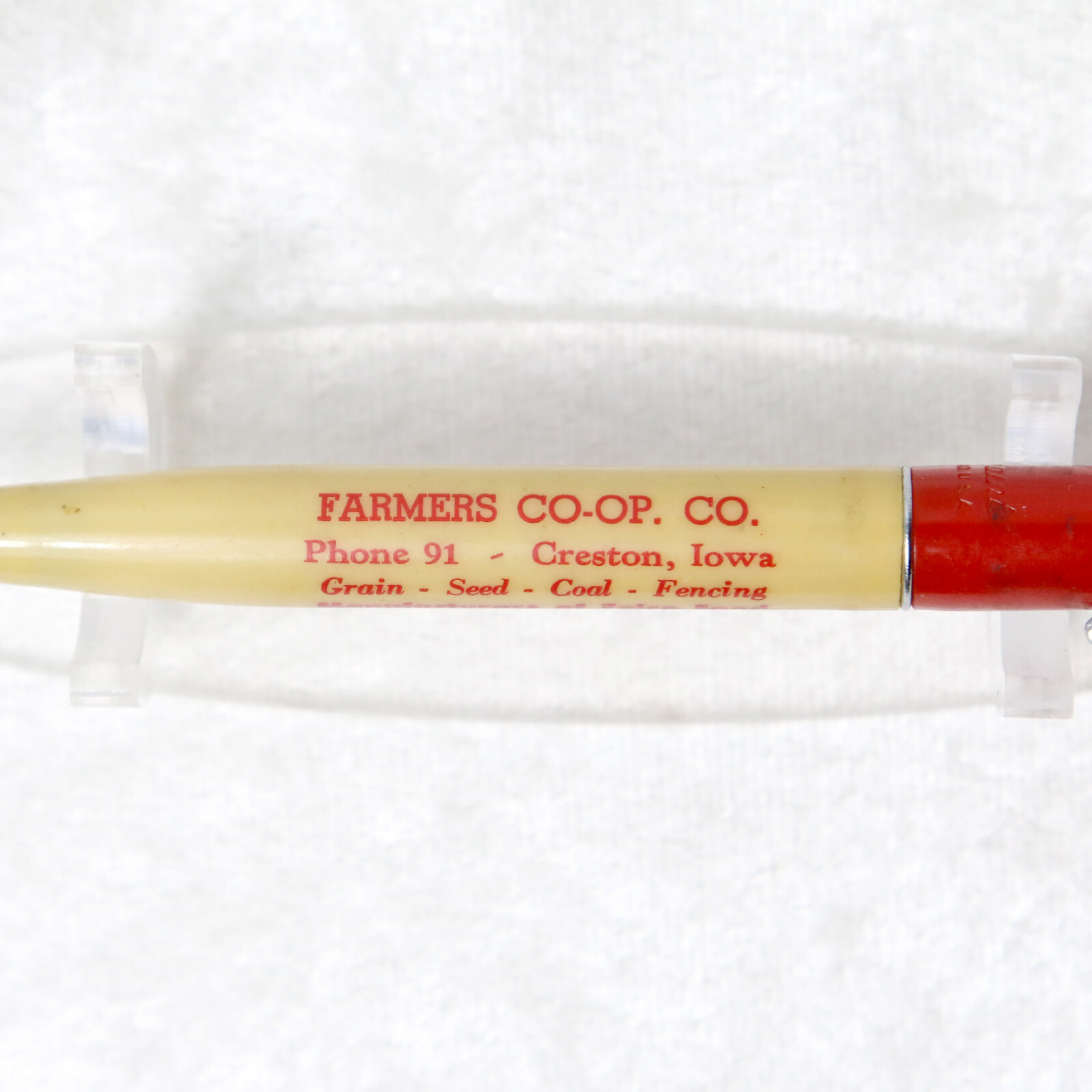 VTG 1930s RITEPOINT Felco Farmers Co-Op Celluloid Advertising Mechanical Pencil