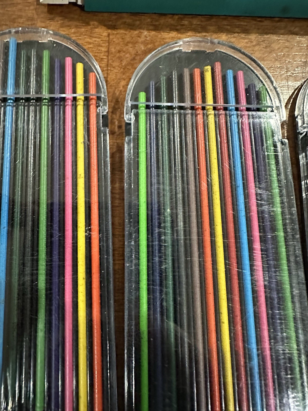 Vintage Turquoise Eagle Drawing Leads Plus Extra Incl. Colored