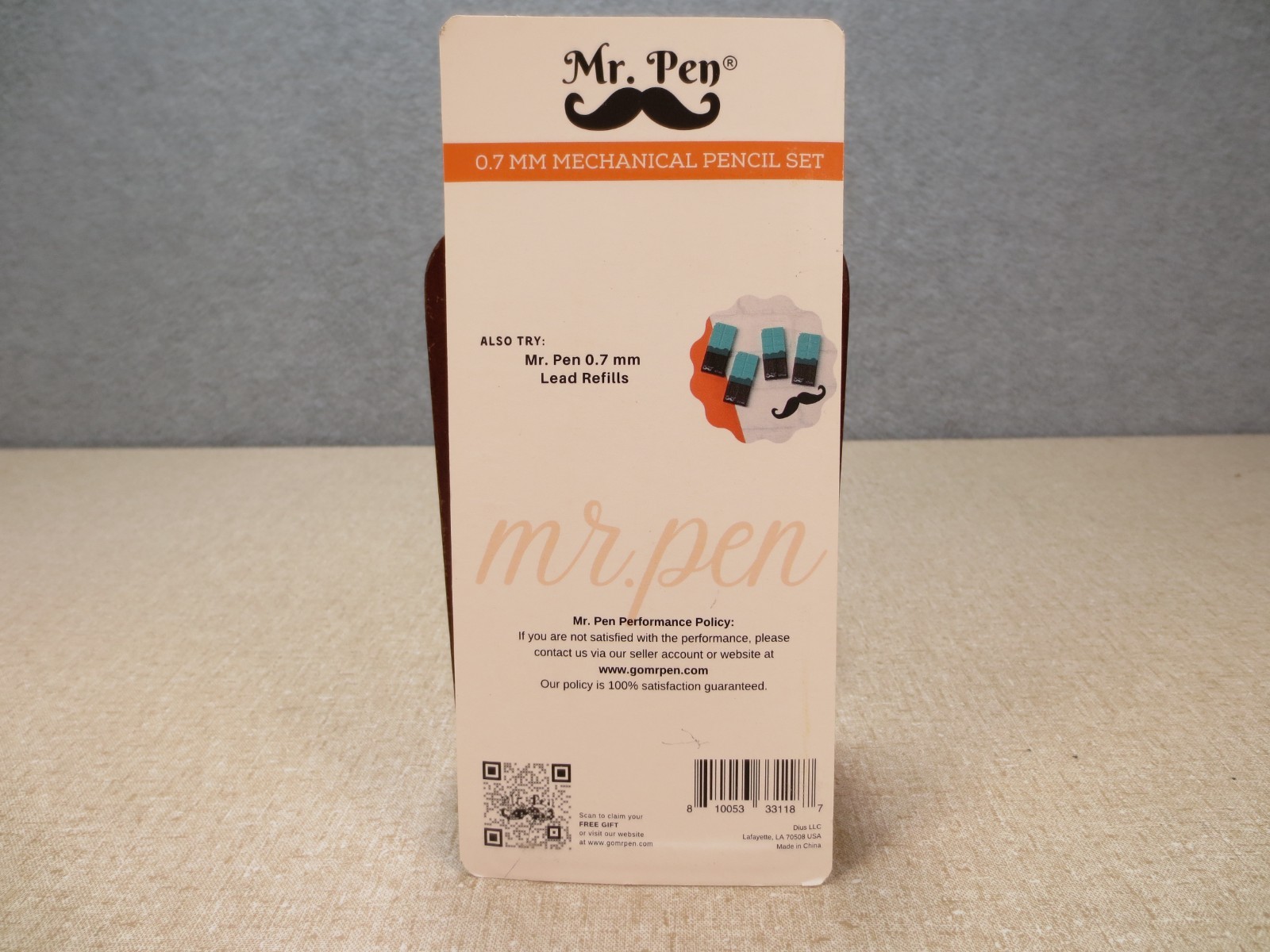 Mr. Pen Mechanical Pencils 0.7 Pack of 2 Metal Mechanical Pencil with Lead NOS