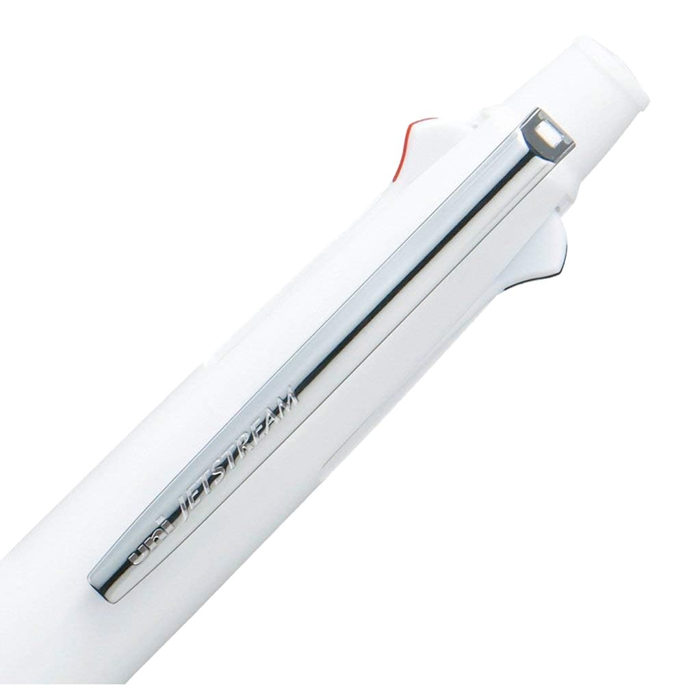 Uni Jetstream 0.7 mm Ballpoint Multi Pen and 0.5 1 Count (Pack of 1), White