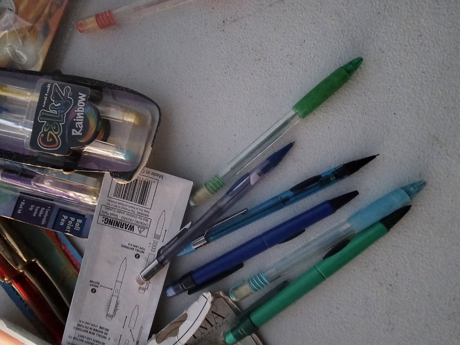 Mechanical Pencils & Pens Advertisement HUGE LOT Click NOS Vintage 1970s To 00s