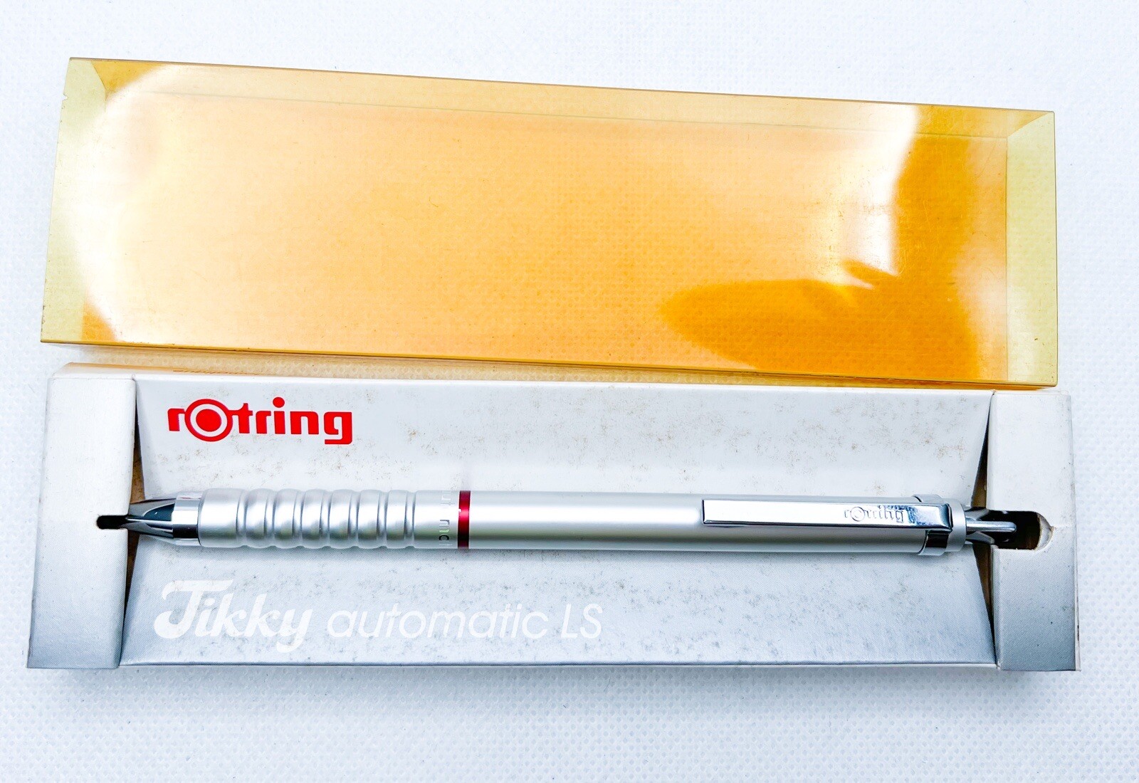 NOS Rotring Tikky Automatic LS 502 190 Auto Feed Lead Mechanical Pencil With Box
