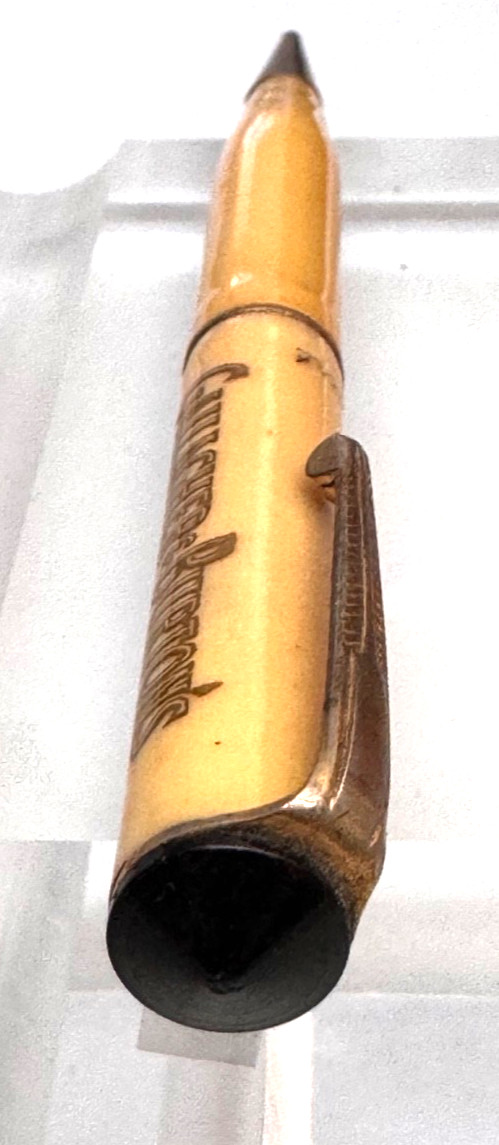 Vtg. Ritepoint Mechanical Pencil Advertisement Gallagher & Burtons White Label