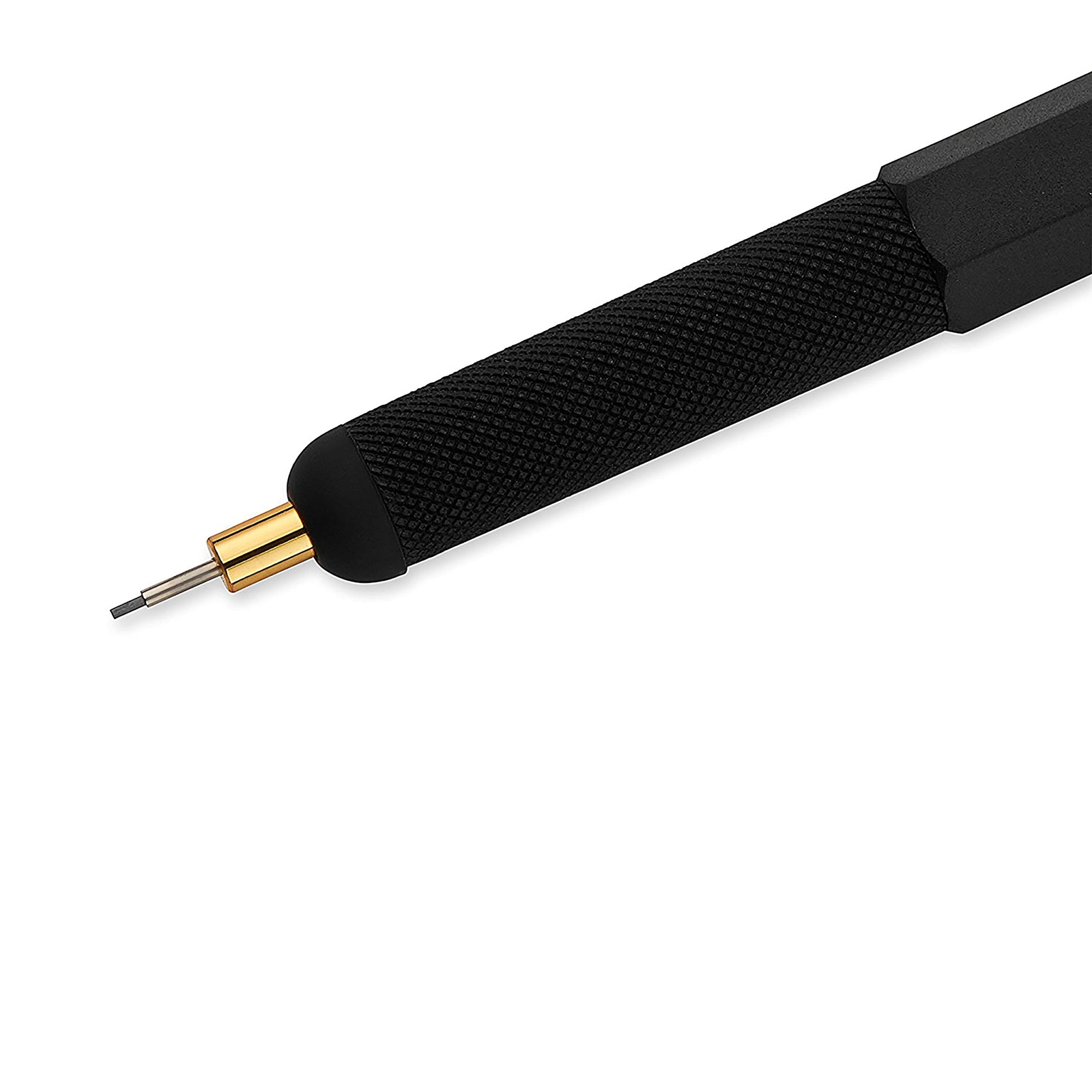 rOtring 800 Metal Mechanical Pencil with Stylus 0.5mm Lead Black Finish