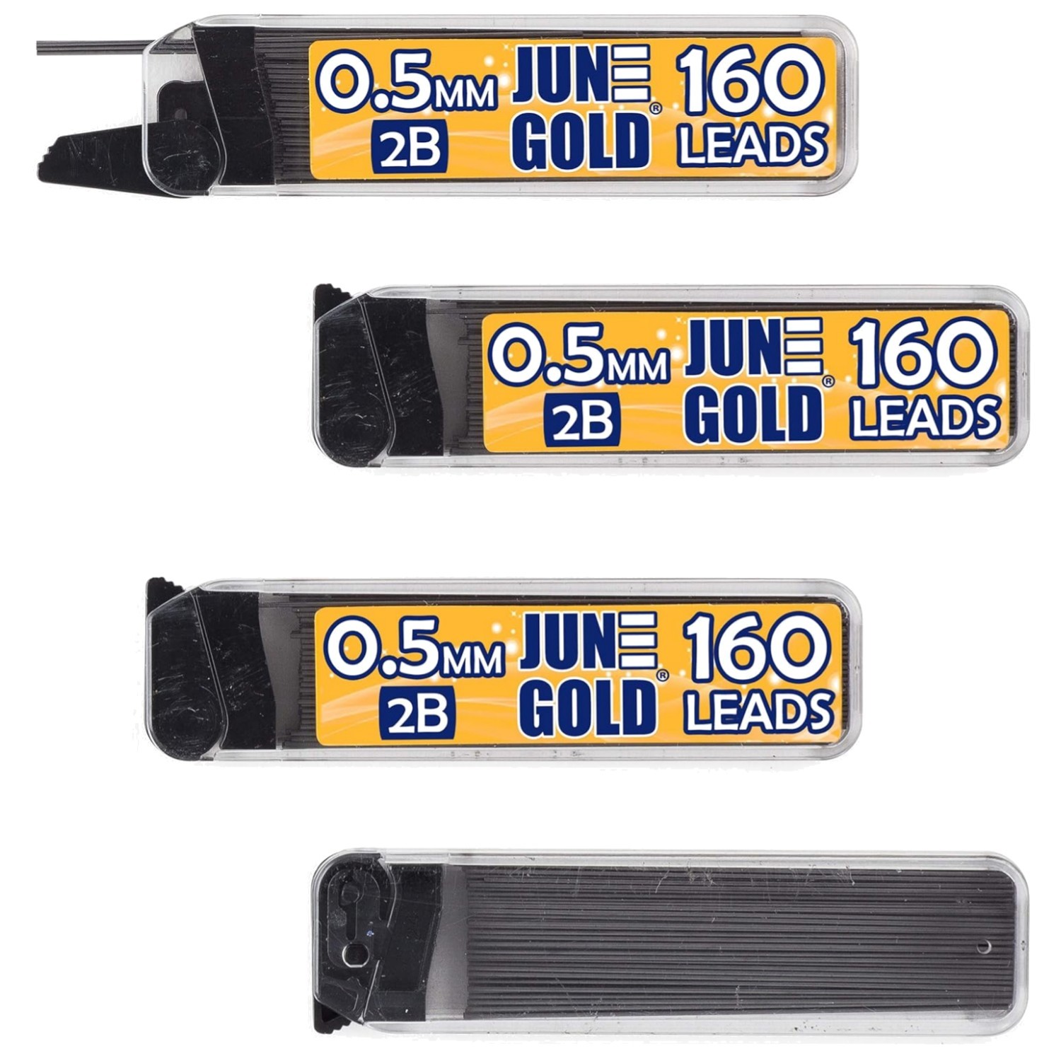 Artist’s Choice: 640 Count 0.5 mm 2B Graphite Lead Refills with Elegant Control