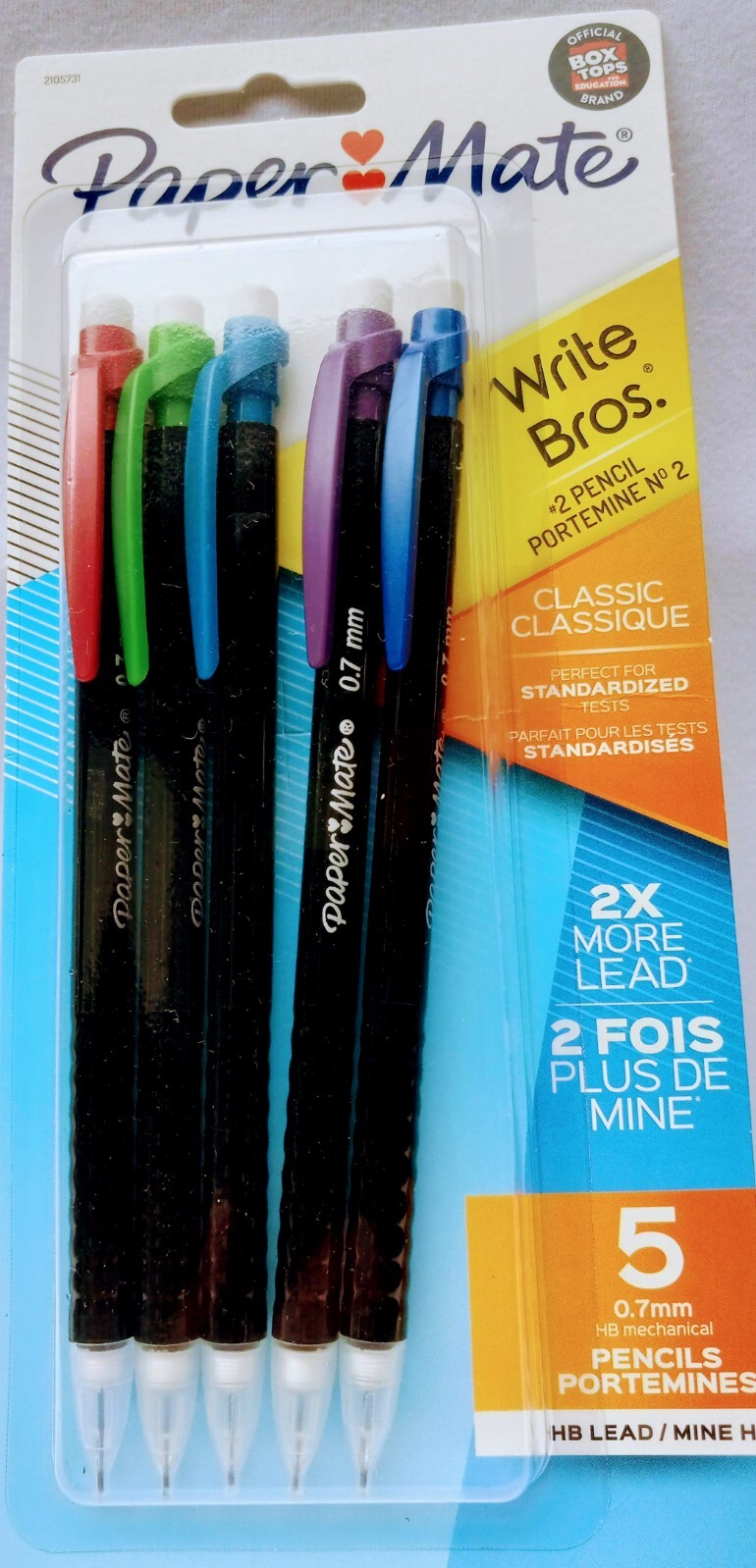 Papermate Mechanical Pencil 0.7mm, Classic Style, Number 2 Pencil