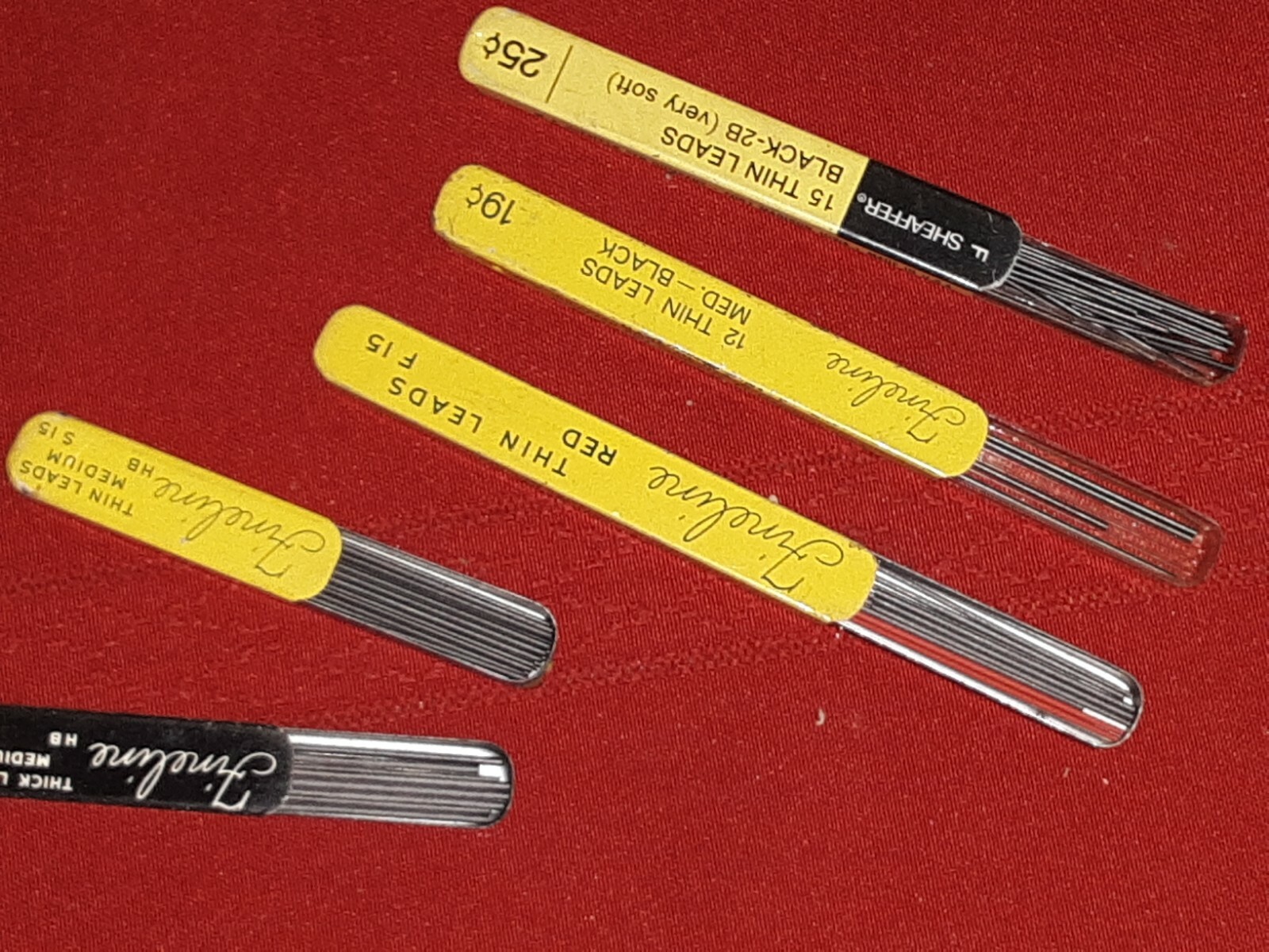 Vintage Fineline Pencil Lead x5
