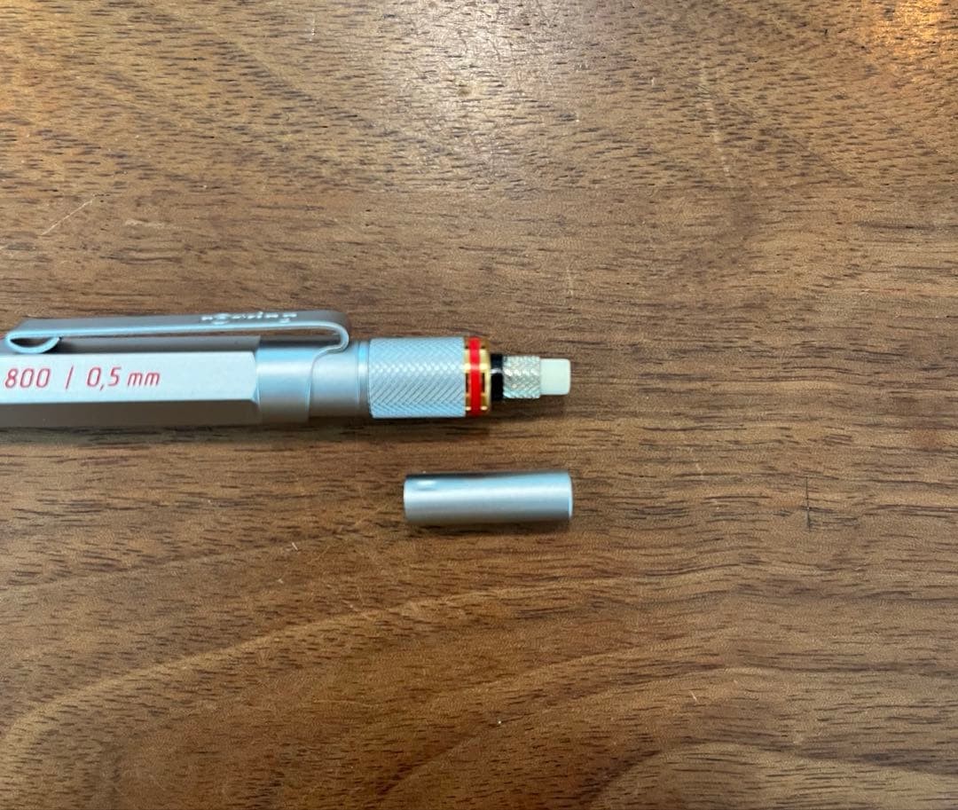 rotring 800 0.5mm mechanical pencil silver