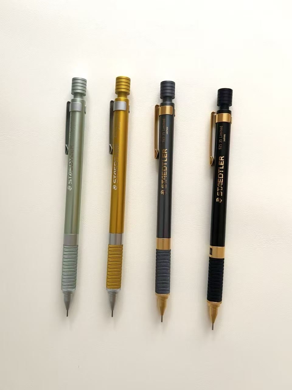 STAEDTLER 925 35 Limited Edition Pencil Set 0.5mm 4 Colors Japan (No Box)