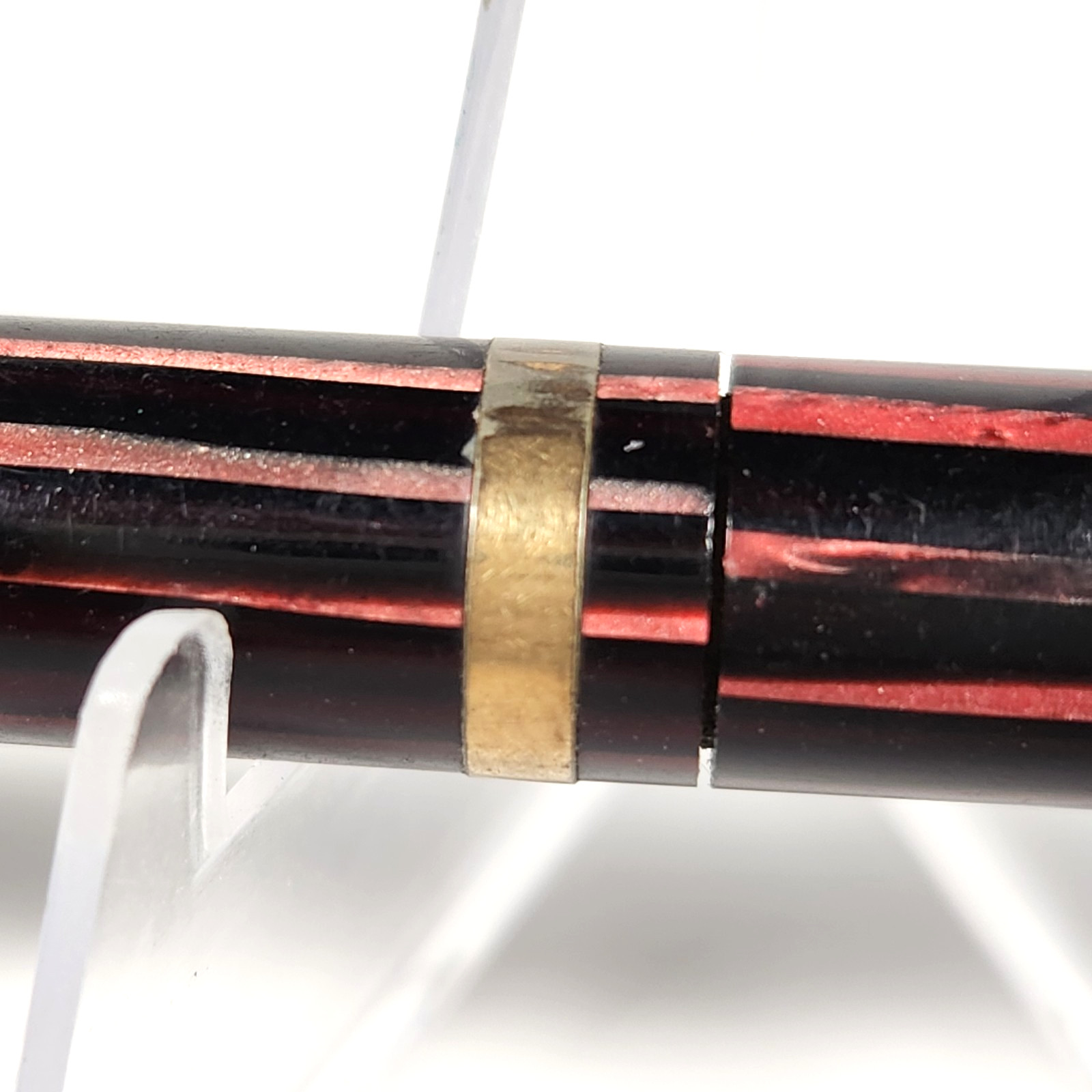 Vintage Sheaffer Balance 875 GT Mechanical Pencil Skyboy Carmine Red Used Works