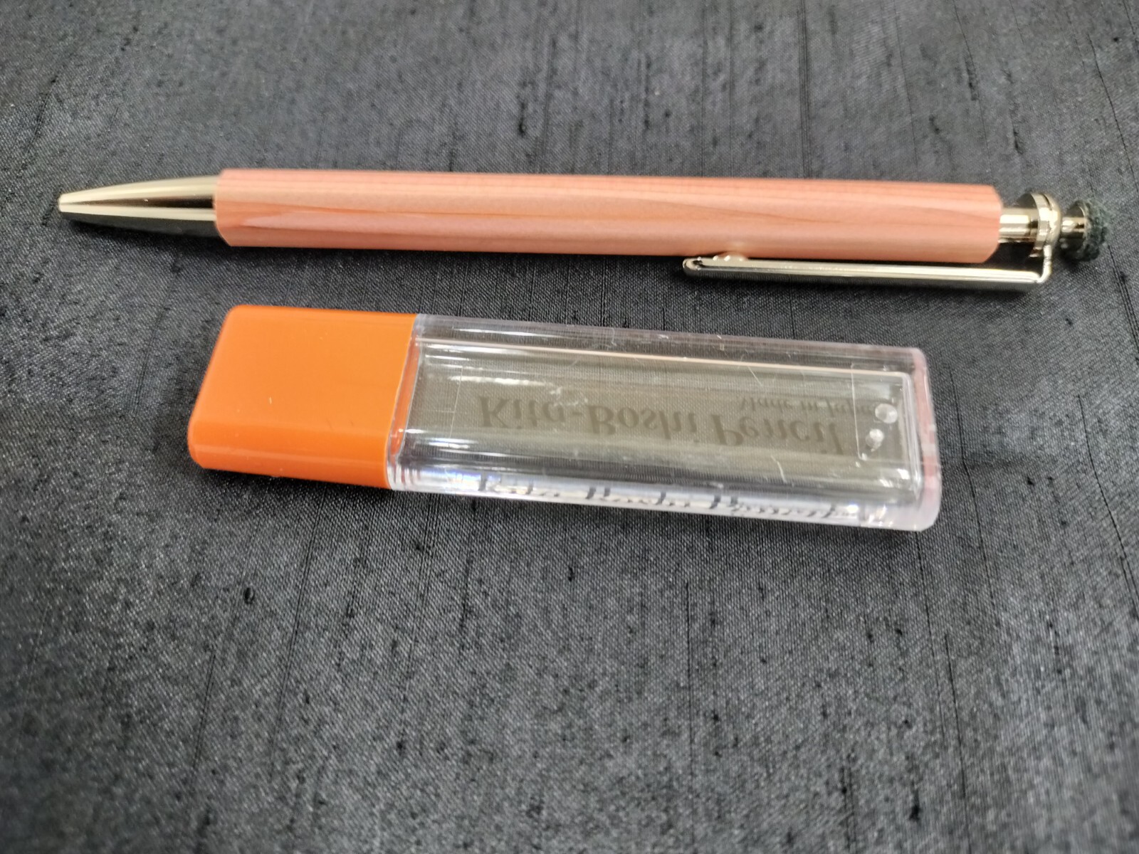 【DDP for US market】Kitaboshi 2.0mm Mechanical Pencil with Clip/Touchpen function