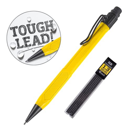Rite in the Rain Weatherproof Mechanical Pencil, 1 Count (Pack of 1), Yellow