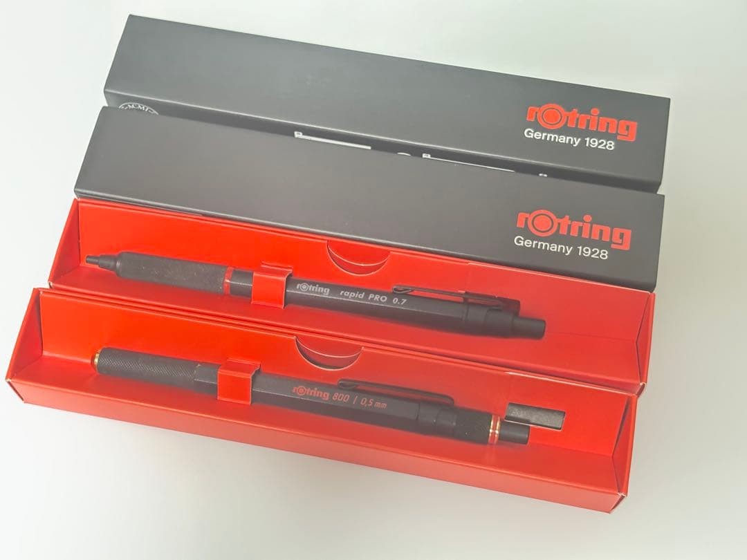 Beautiful item! rotring 800 0.5mm, rapid PRO 0,7mm