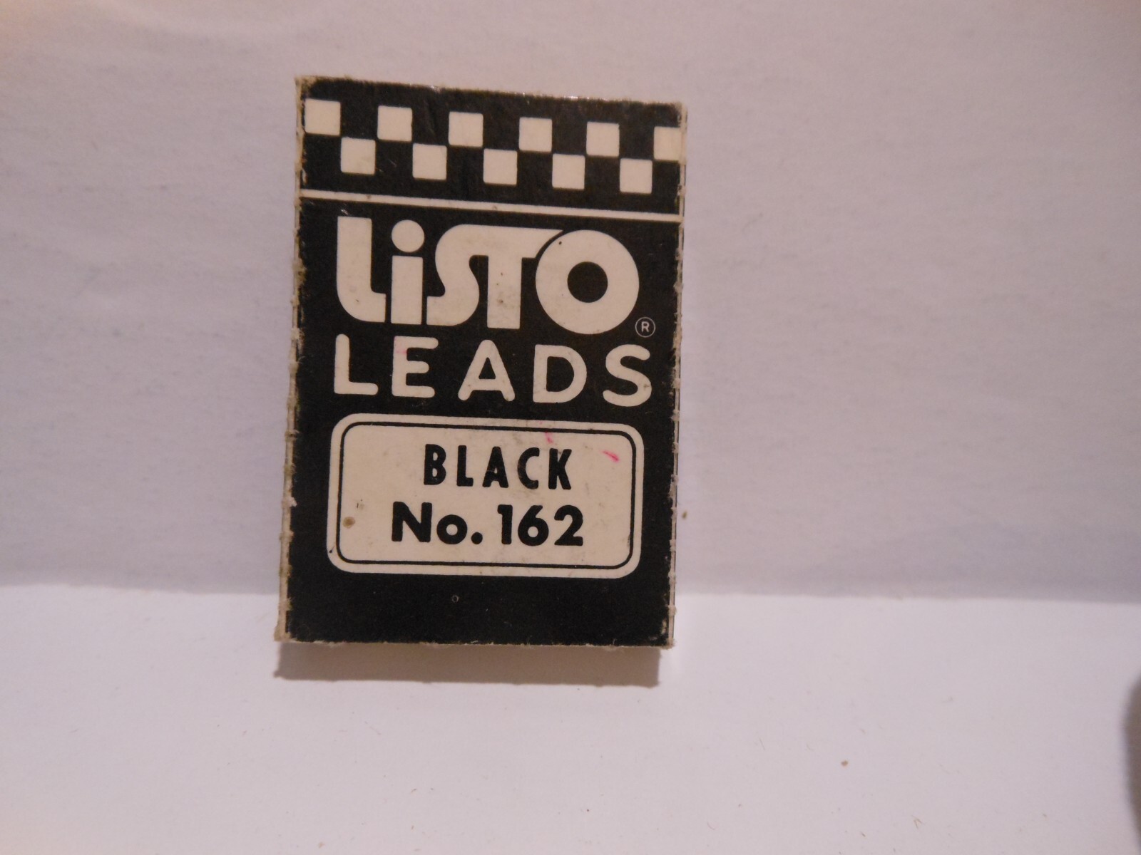 Vintage Listo Marking Pencil Large Size Leads Black No. 162-4 Pieces