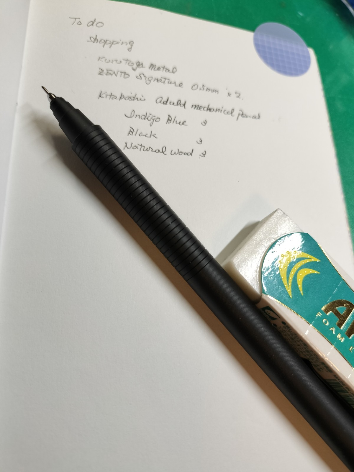 DDU/Uni Kuru Toga Metal 0.3mm Mechanical Pencil M3-KH 1P 2026 Release Japan