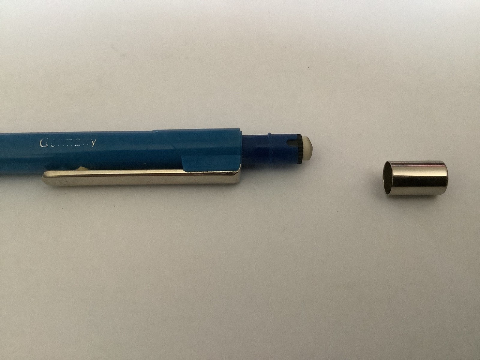 Vintage Staedtler Marsmicro Mechanical Pencil .7mm Germany Blue