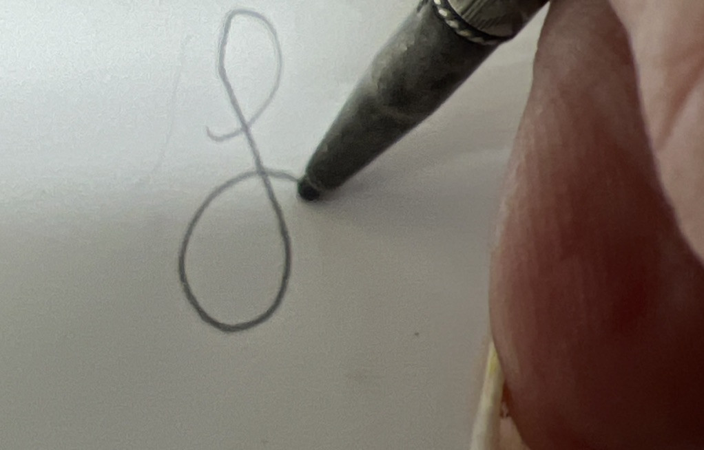 Antique Sterling Silver Mechanical Pencil Pendant (WORKS!)