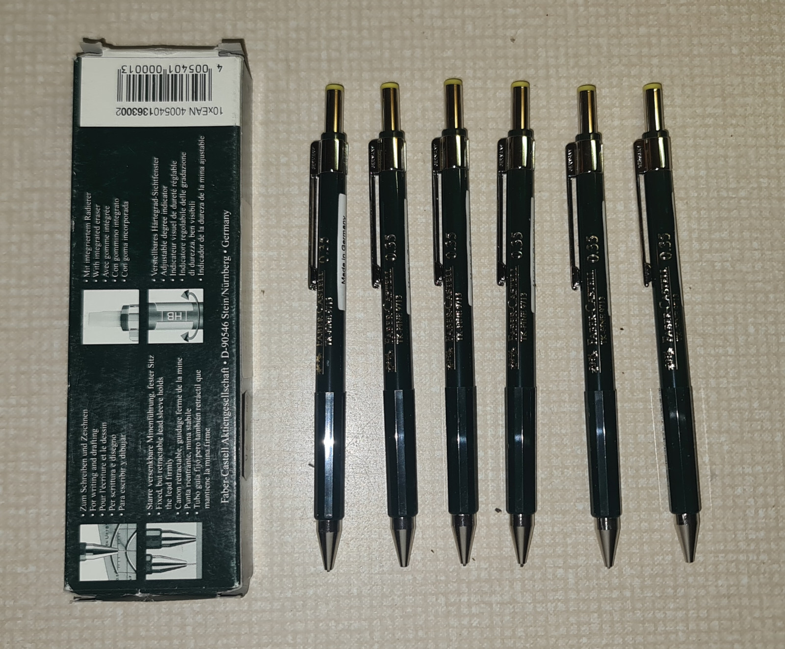Big Lot 19 * FABER CASTELL Contura / TK Fine mechanical pencils all new