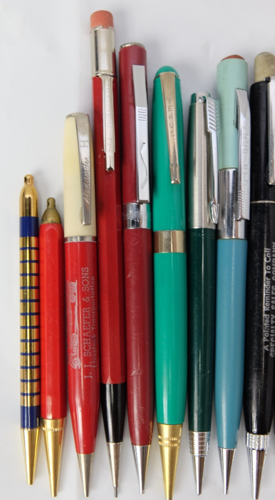 MECHANICAL PENCIL Lot Sheaffer, Fineline, Parker Scripto Paper Mate, Redipoint +