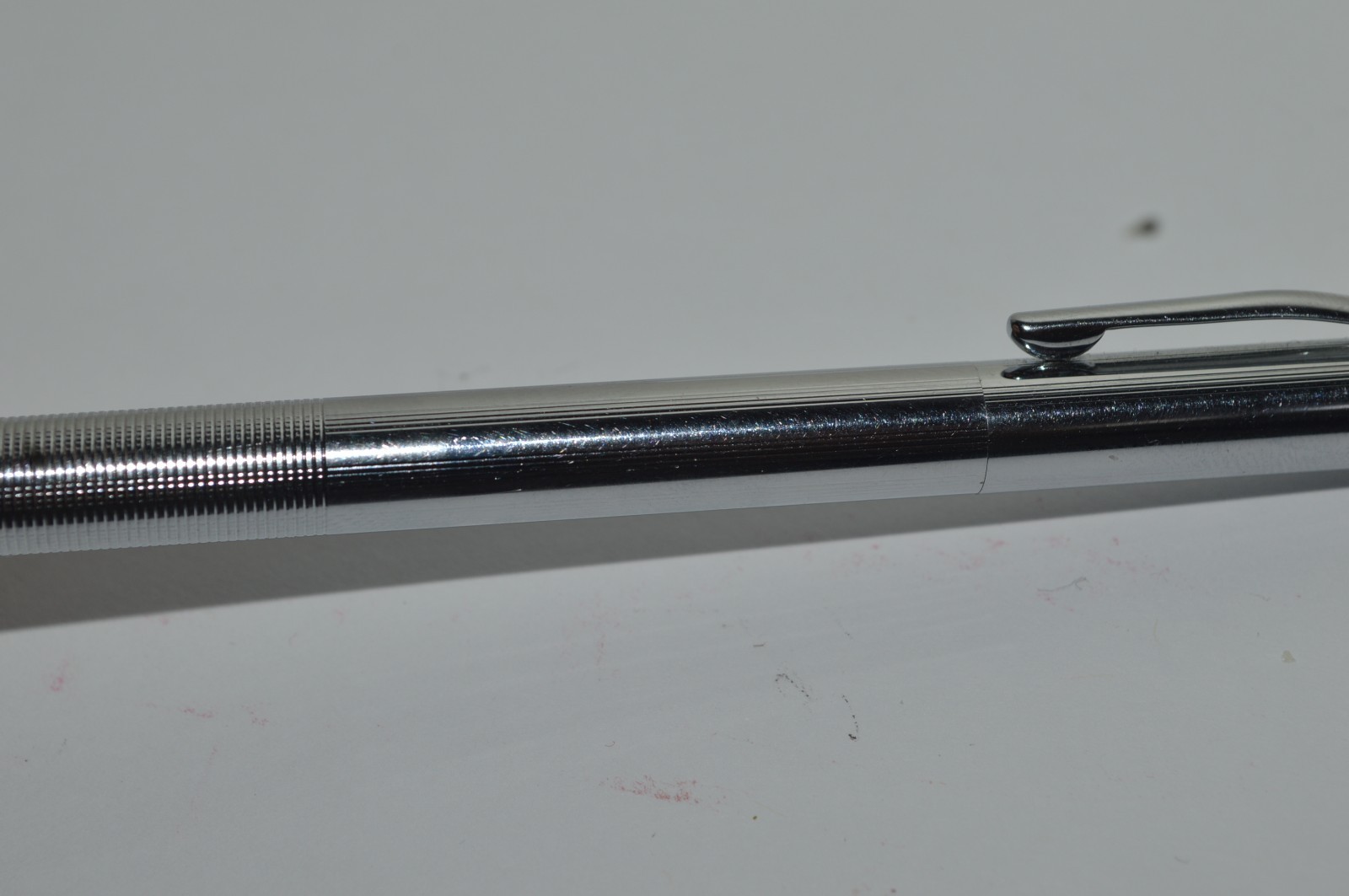 Cross Classic Century Mechanical Pencil .9mm Fluted Knurled Grip Chrome USA Made