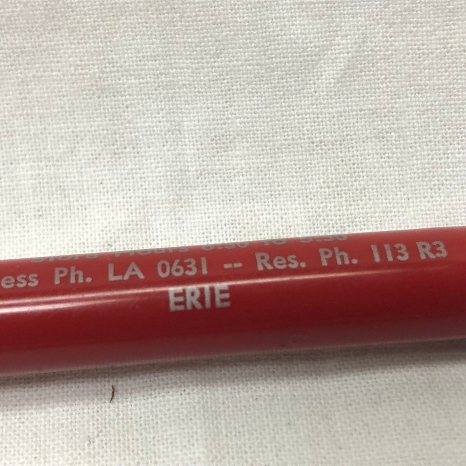Vintage Redi Point Mechanical Pencil Advertising Trilby Ohio Cousino Farm Supply