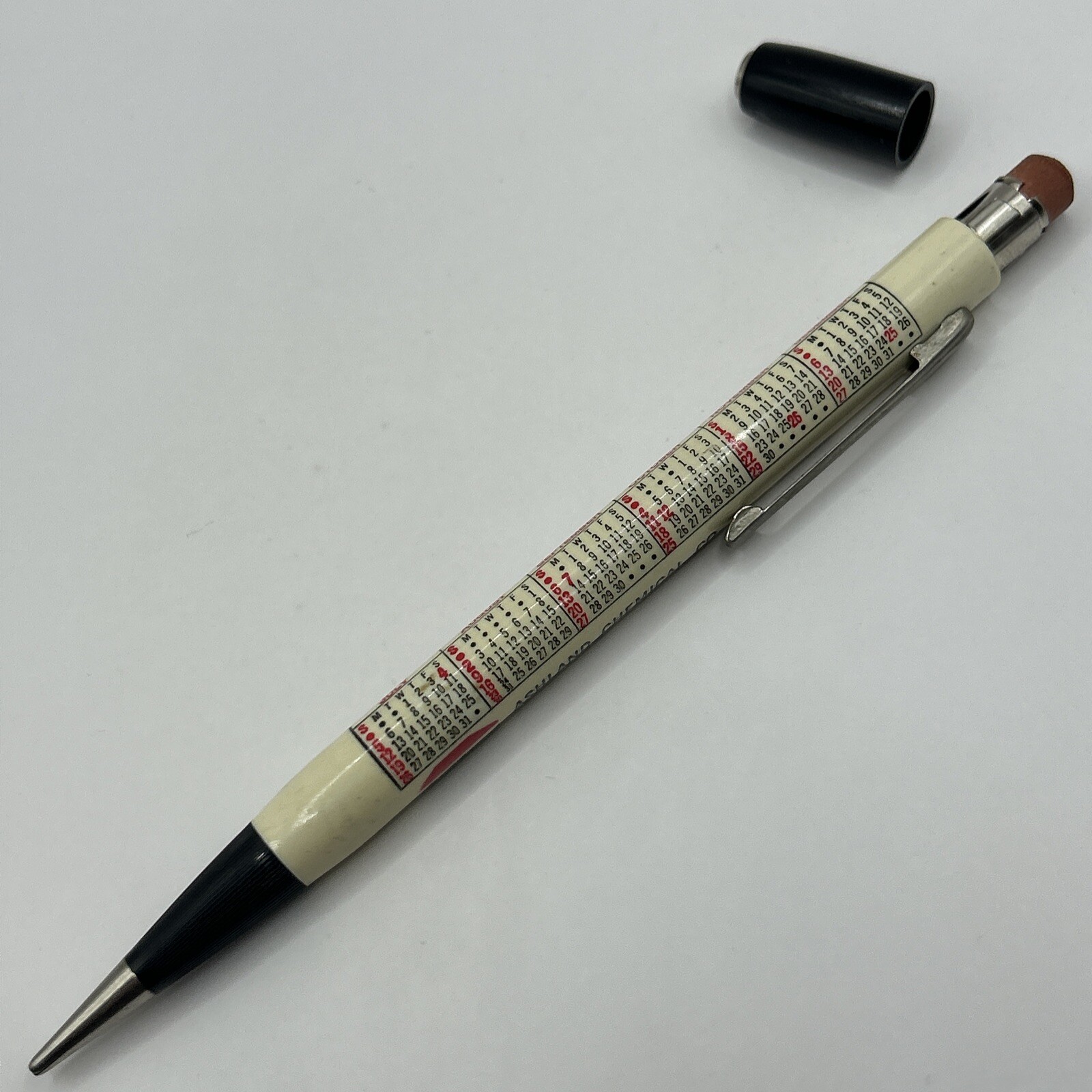 1970 Mechanical Pencil ASHLAND CHEMICAL CO. Carbon Black & Synthetic Rubber Div.