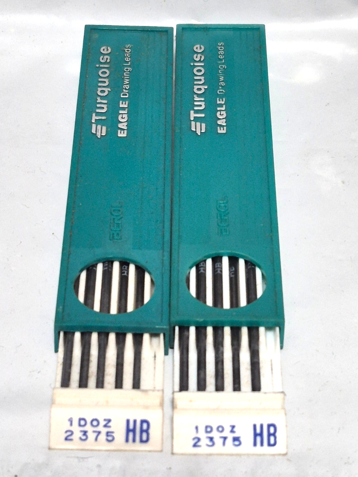 Vintage Turquoise Eagle Drawing Leads Various Carmine Red,HB,2H, H, F